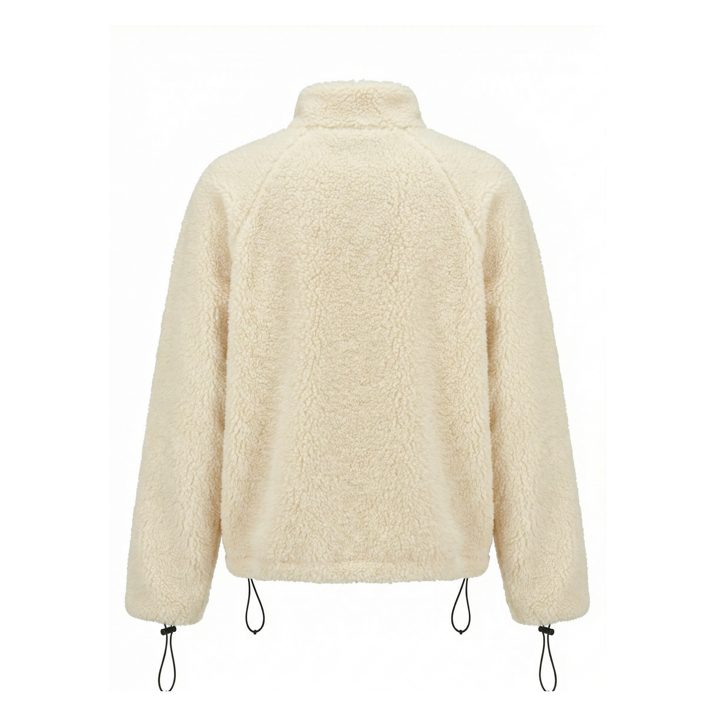 Jason Over-The-Head Shearling Quarter Zip Jacket