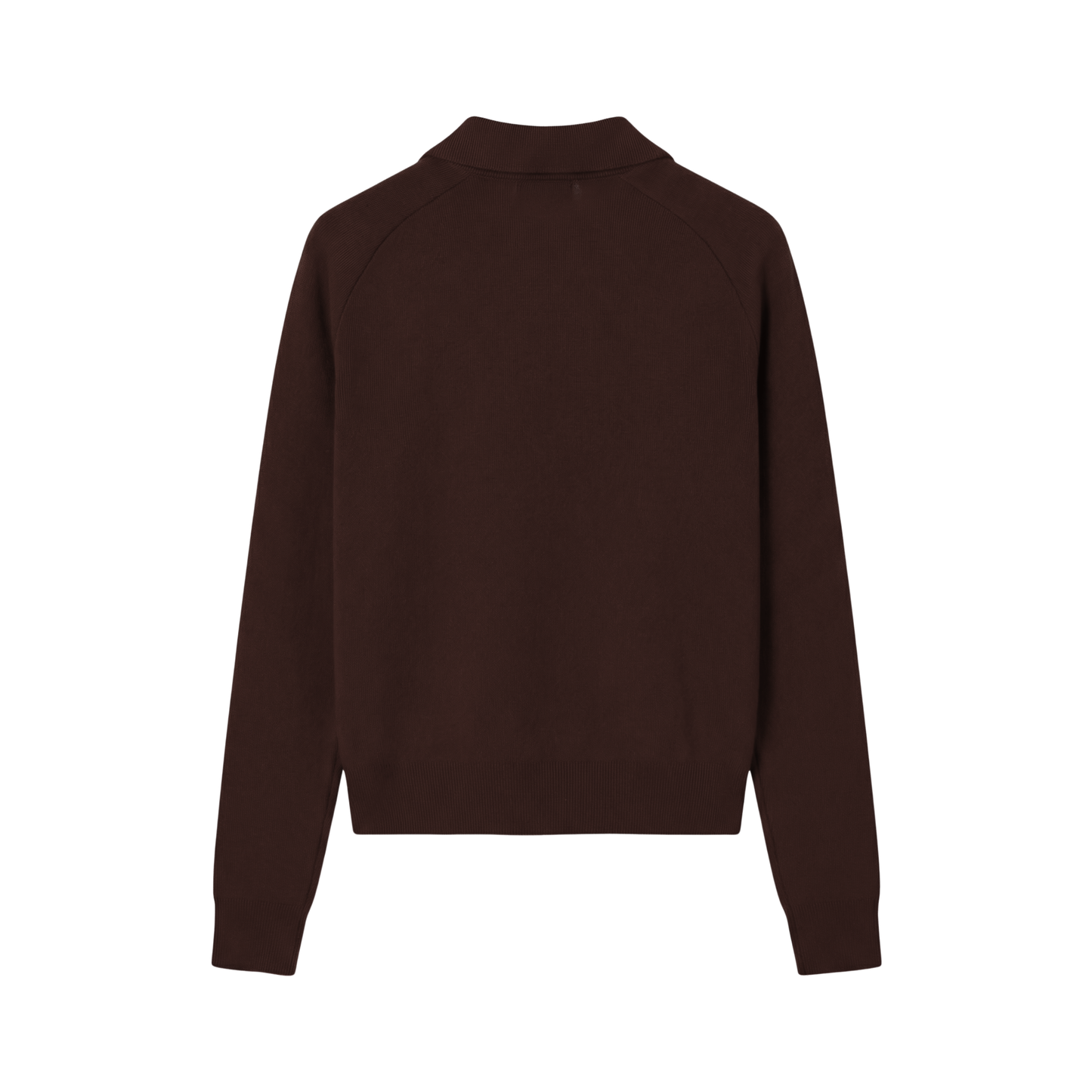 Jed Longsleeve Mercerized Merino Polo Shirt