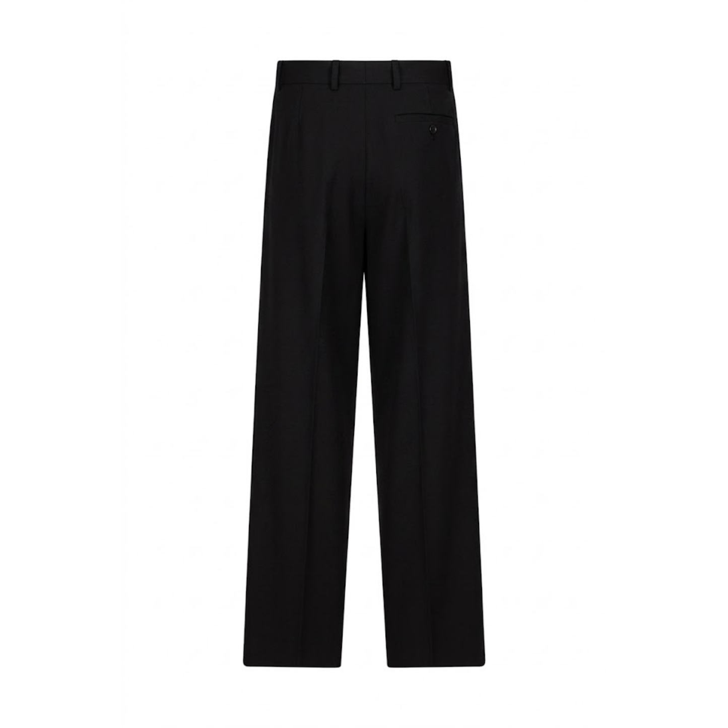 Gilles Struìaight Tropical Wool Twill Leg Formal Trousers