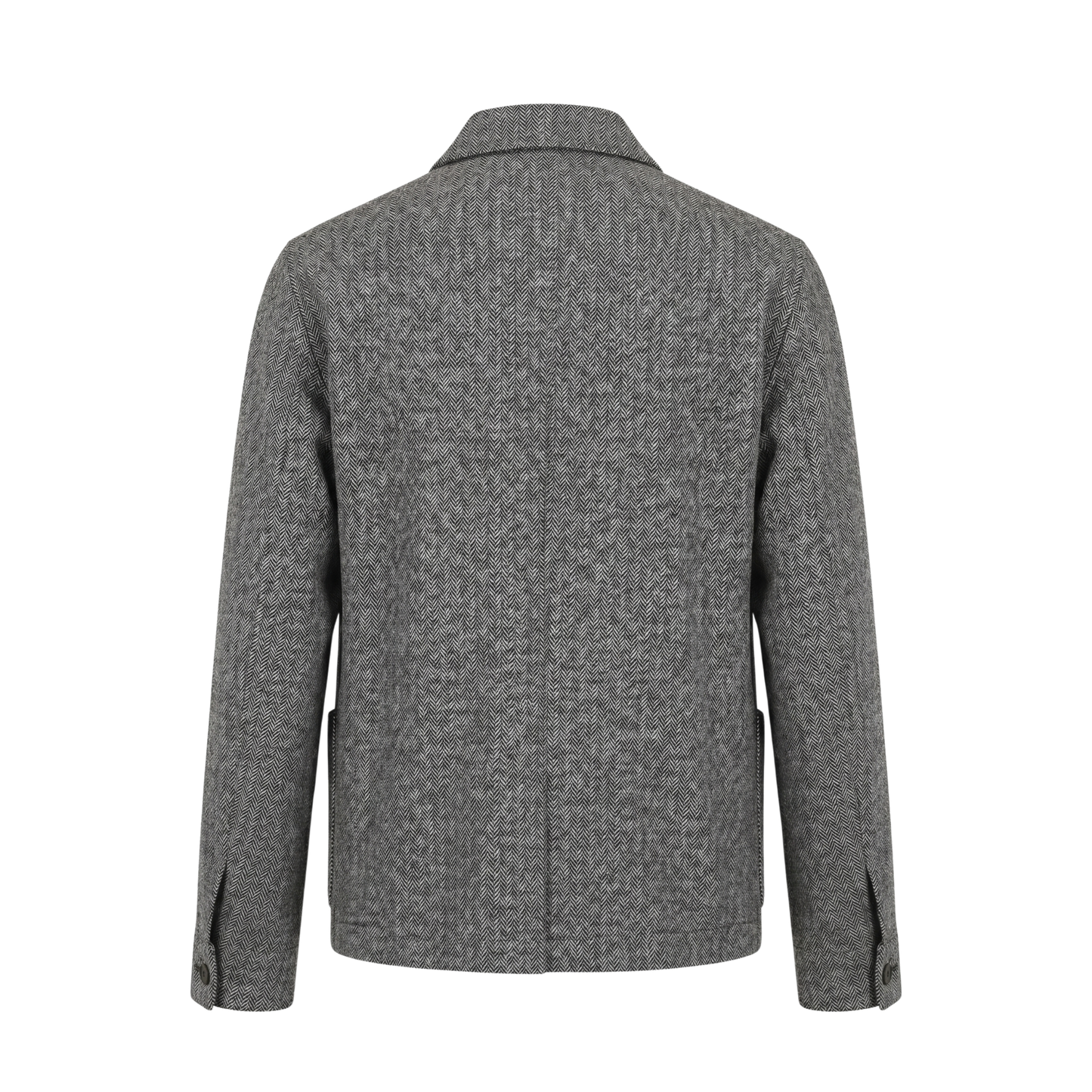 Julian Unlined Herringbone Shirt Jacket