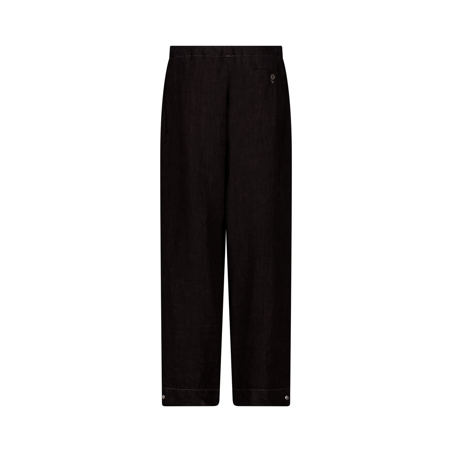 Ed Dot Unlined Tie Dye Linen Drawstring Trousers