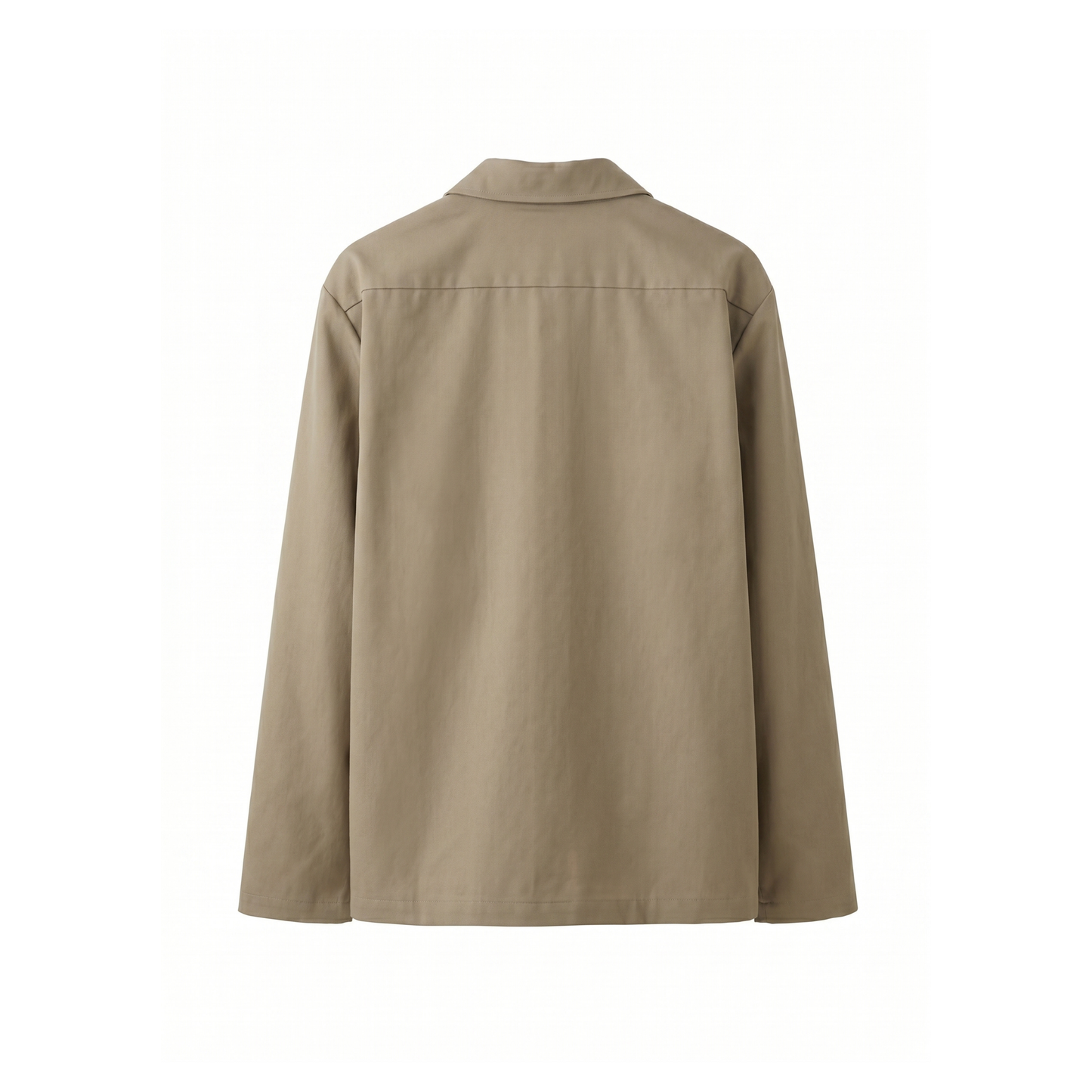 Unlined Midweight Cotton Boxy Shirt