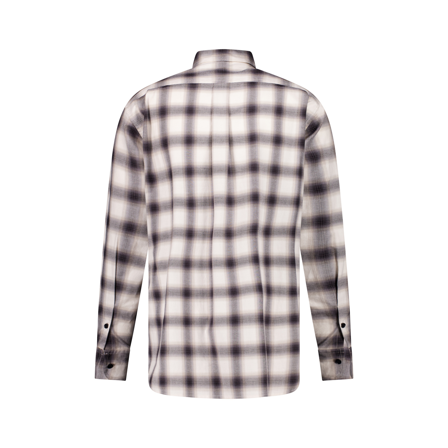 Pablo Exaggerated Unlined Cotton Check Shirt
