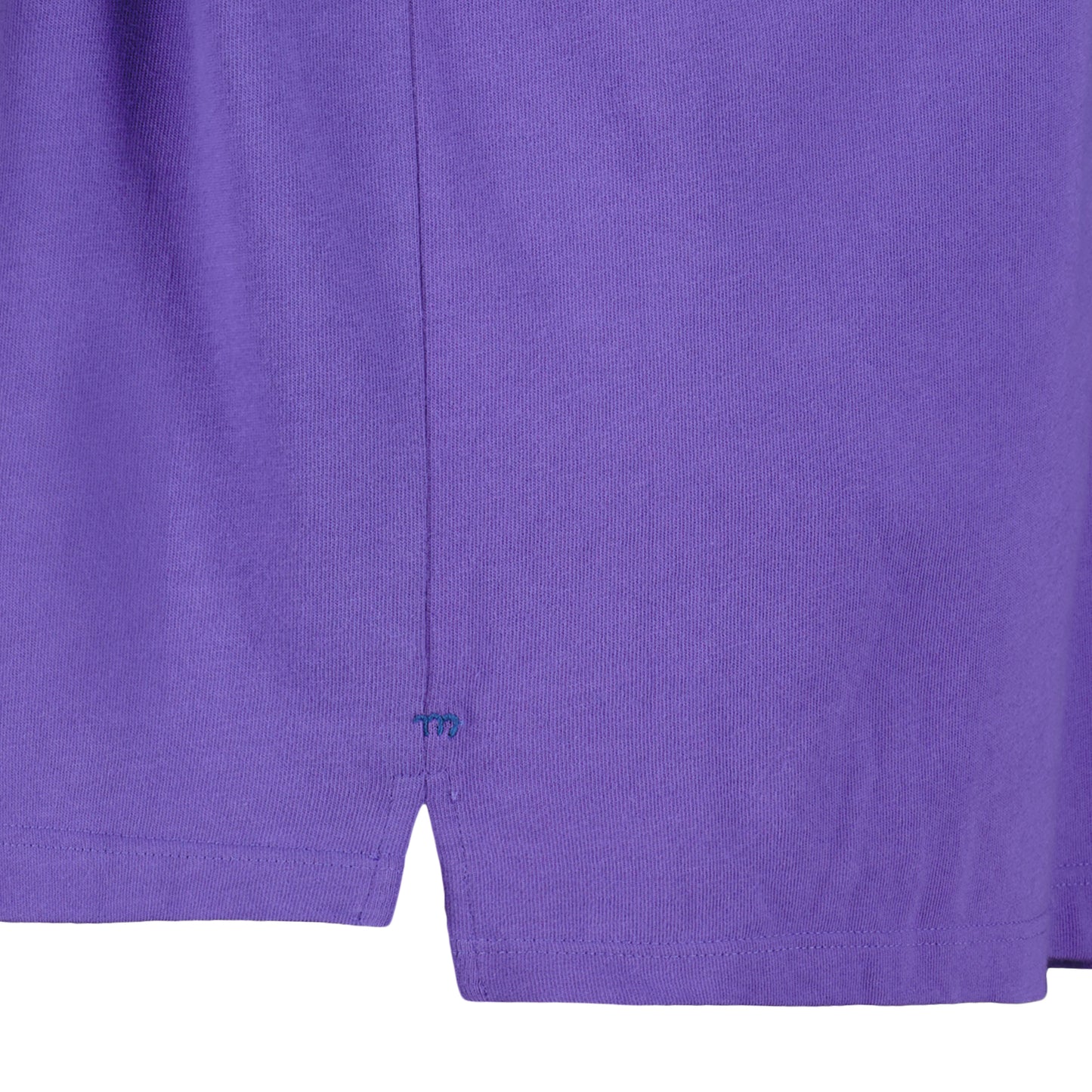 Robert Long Sleeve Cotton T Shirt Bright Purple