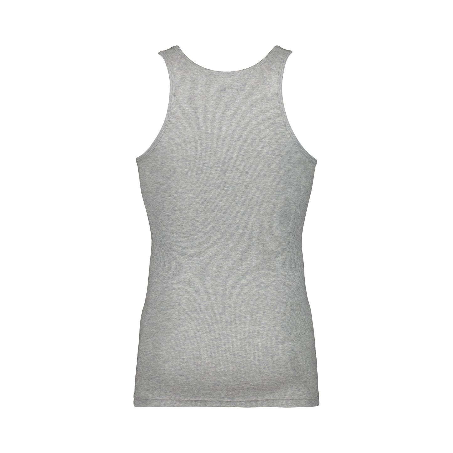 Francis Jersey Rib Tank Top Grey Melange