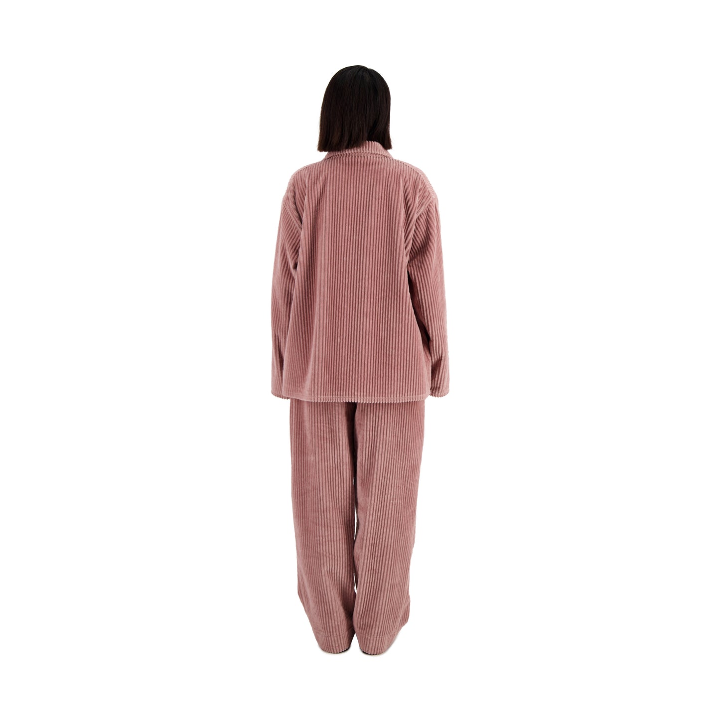 Bill Unlined Exaggerated Wale Cotton Corduroy Workwear Jacket Antique Pink