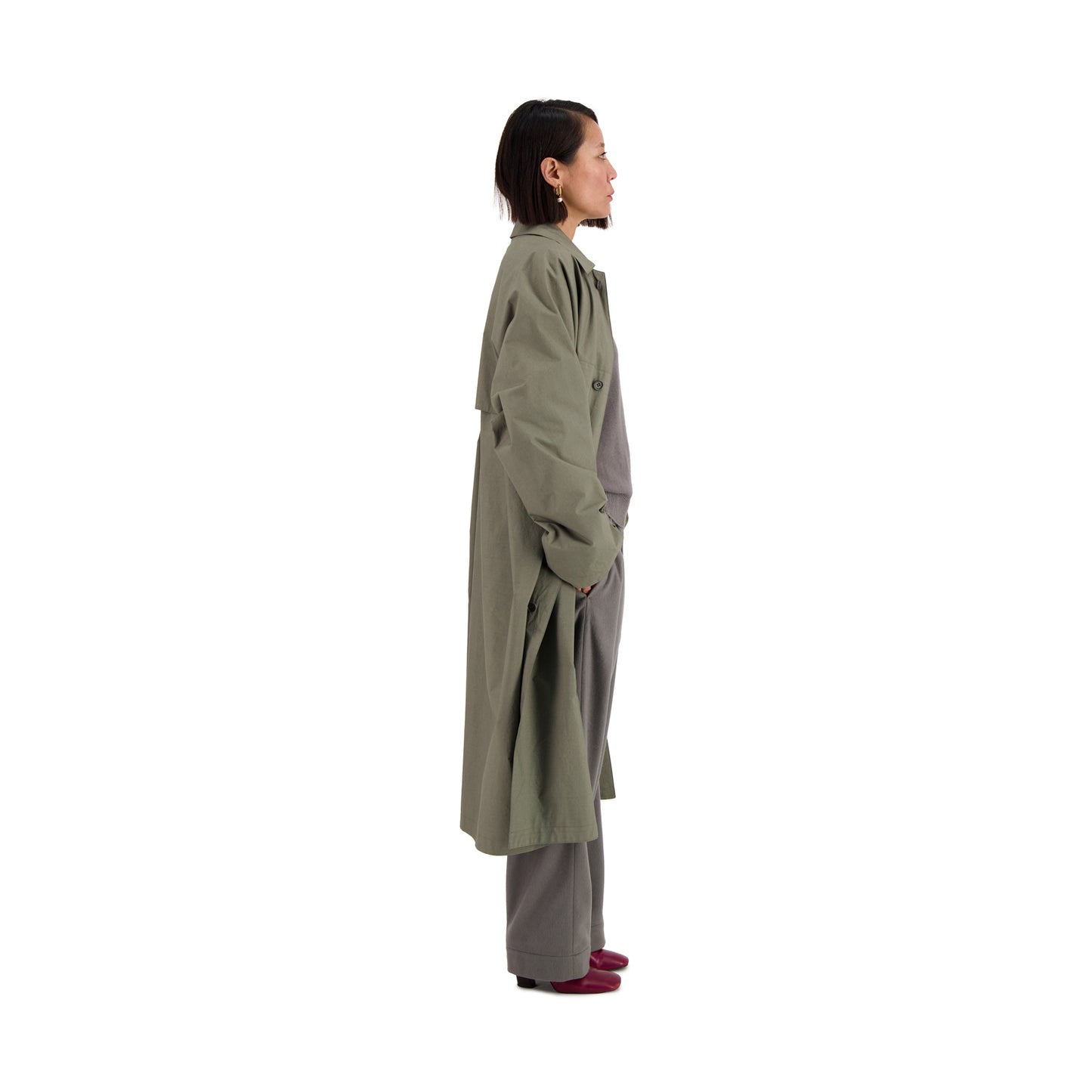 Steve Cotton Car Coat Weimaraner Grey