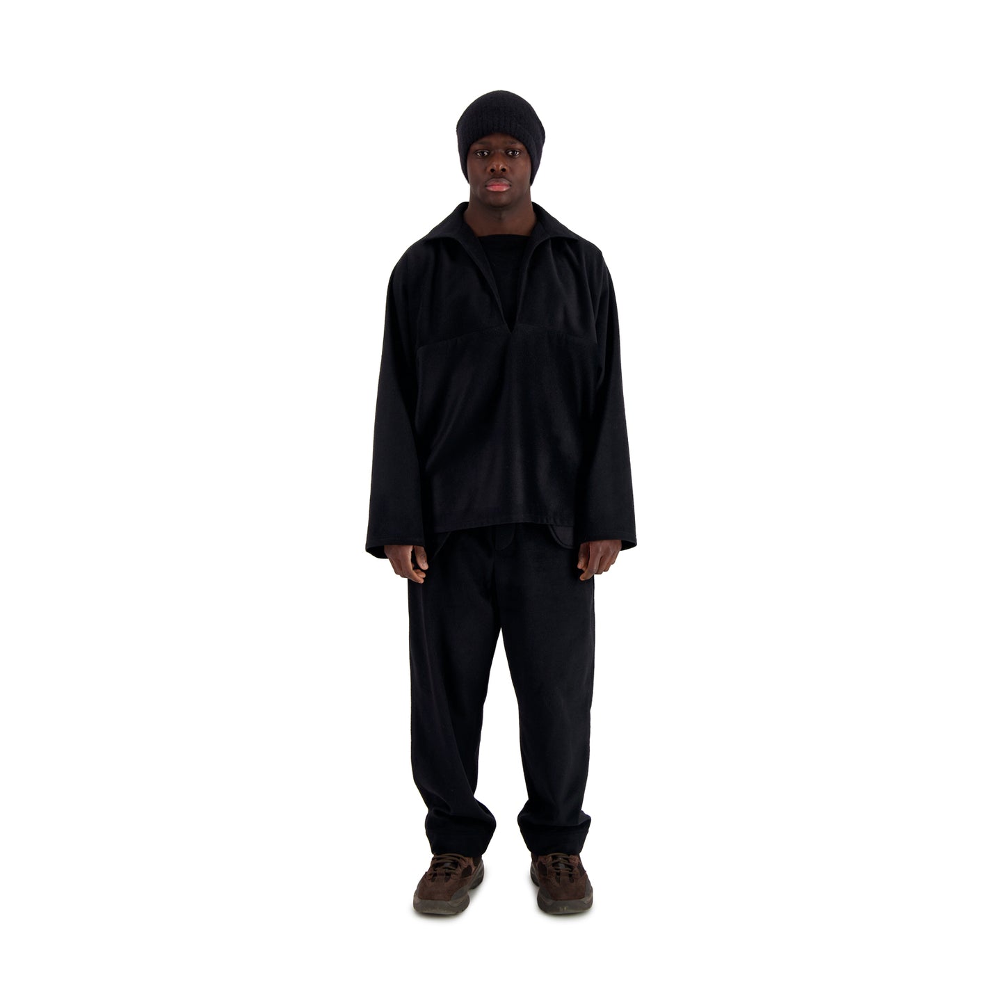 Donald Unlined Midweight Cashmere Anorak Black