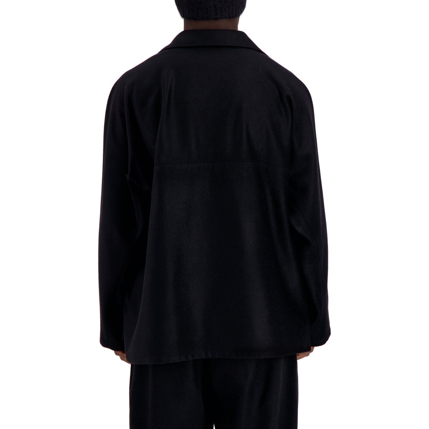 Donald Unlined Midweight Cashmere Anorak Black