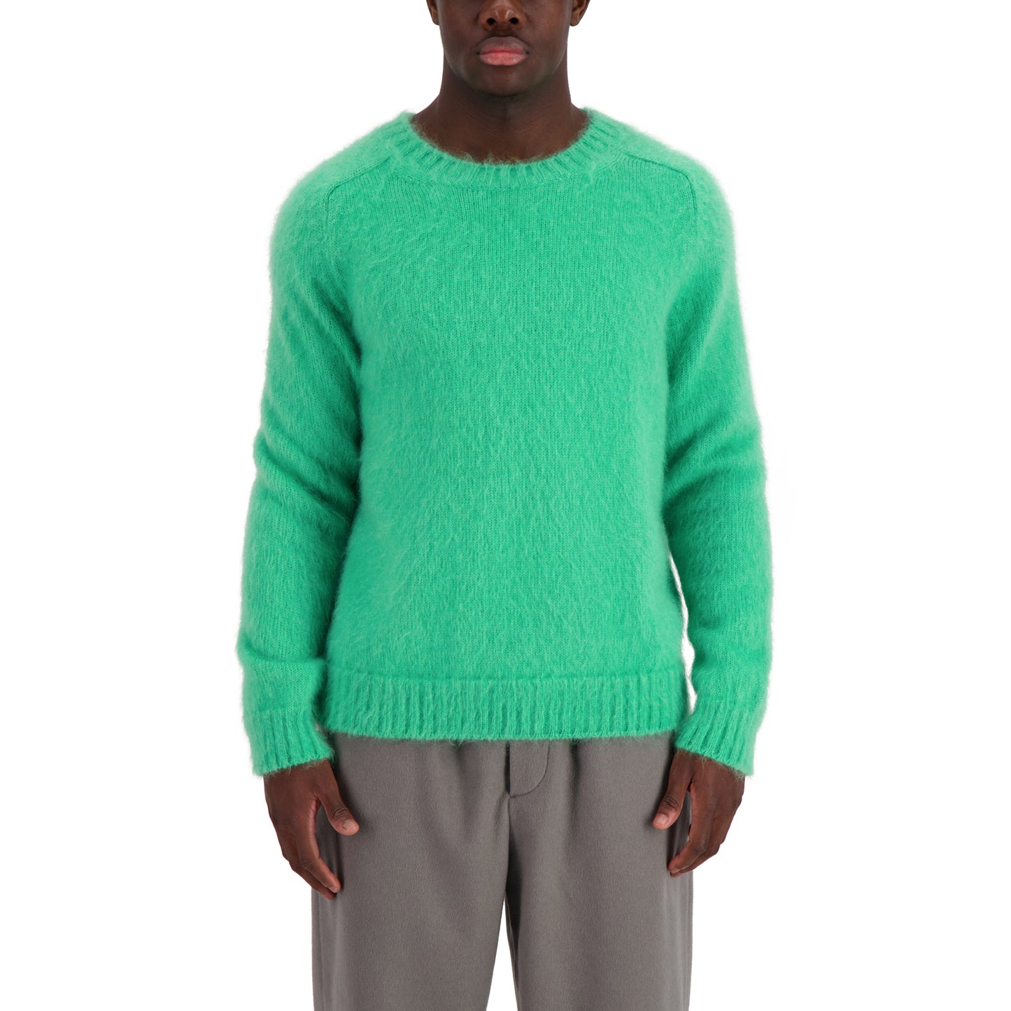 Jack Crew Neck Mohair Sweater Mint