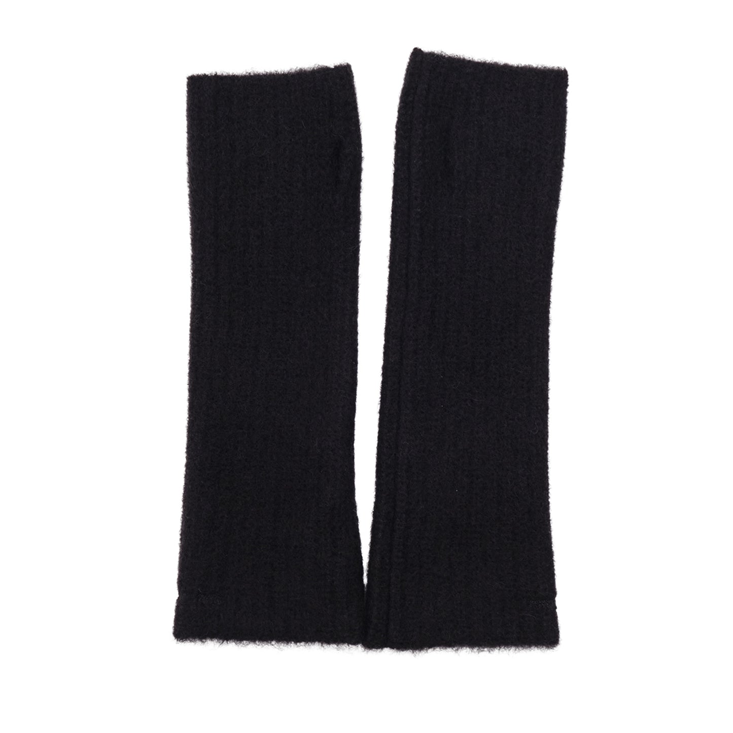 Eddie Mohair Gloves Black