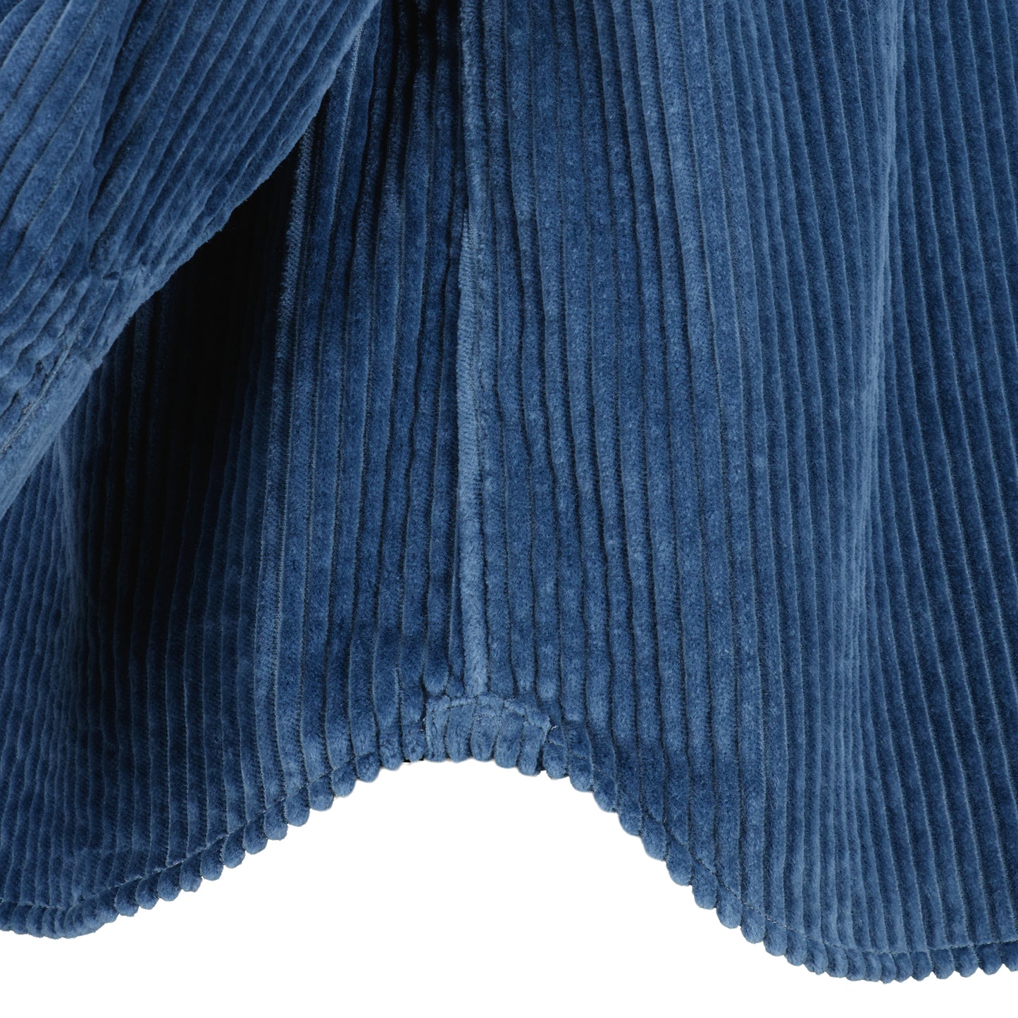 Lee Unlined Exaggerated Cotton Corduroy Frock Shirt Airforce Blue