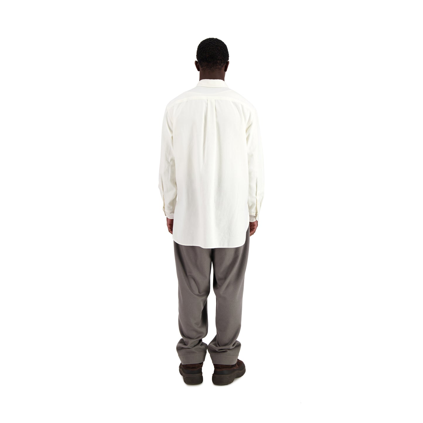 Pablo Exaggerated Unlined Shirt White