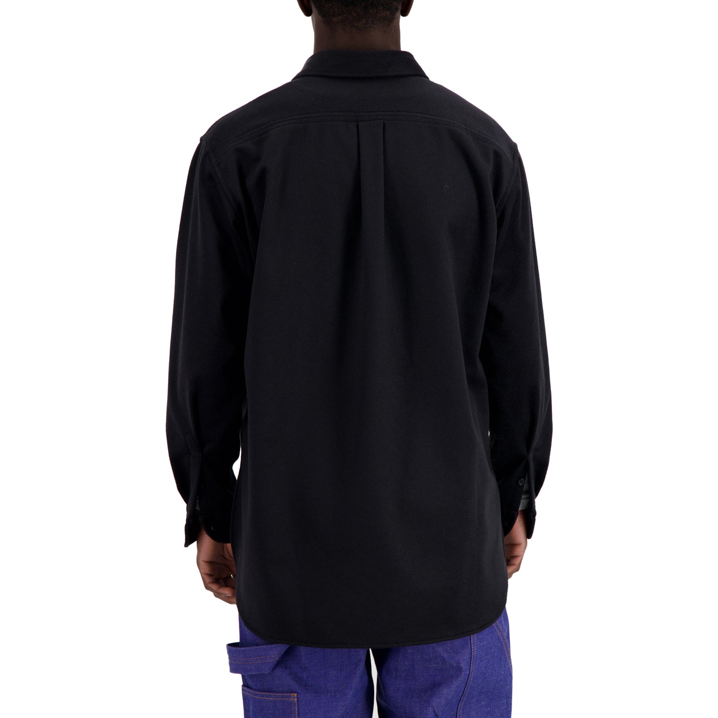 Pablo Exaggerated Unlined Midnight Blue