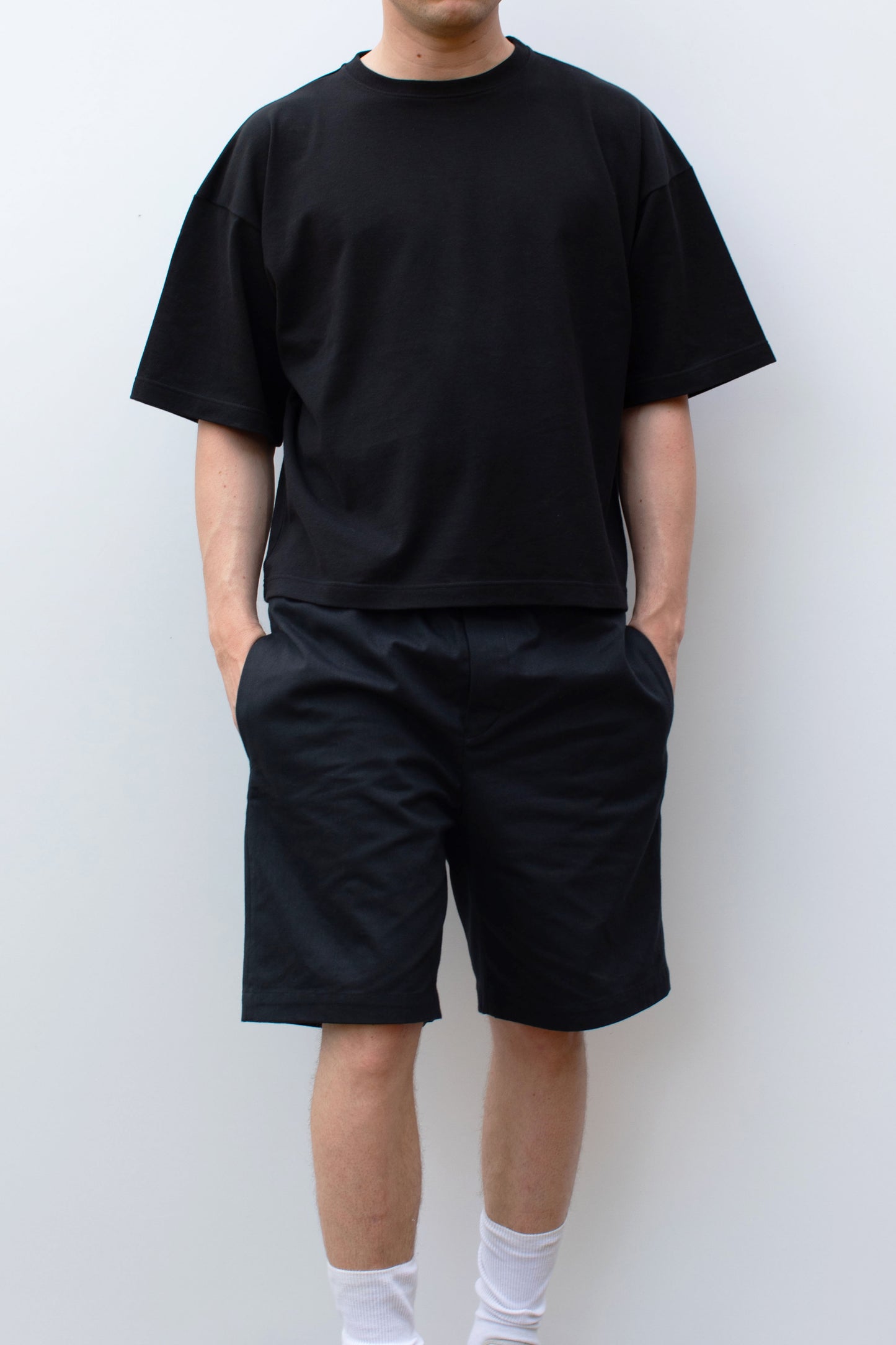 Ed Unlined Drawstring Shorts Black