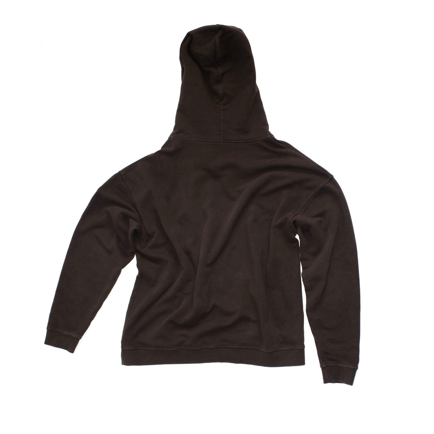 Joseph Jersey Cotton Hoodie Dark Chocolate Brown