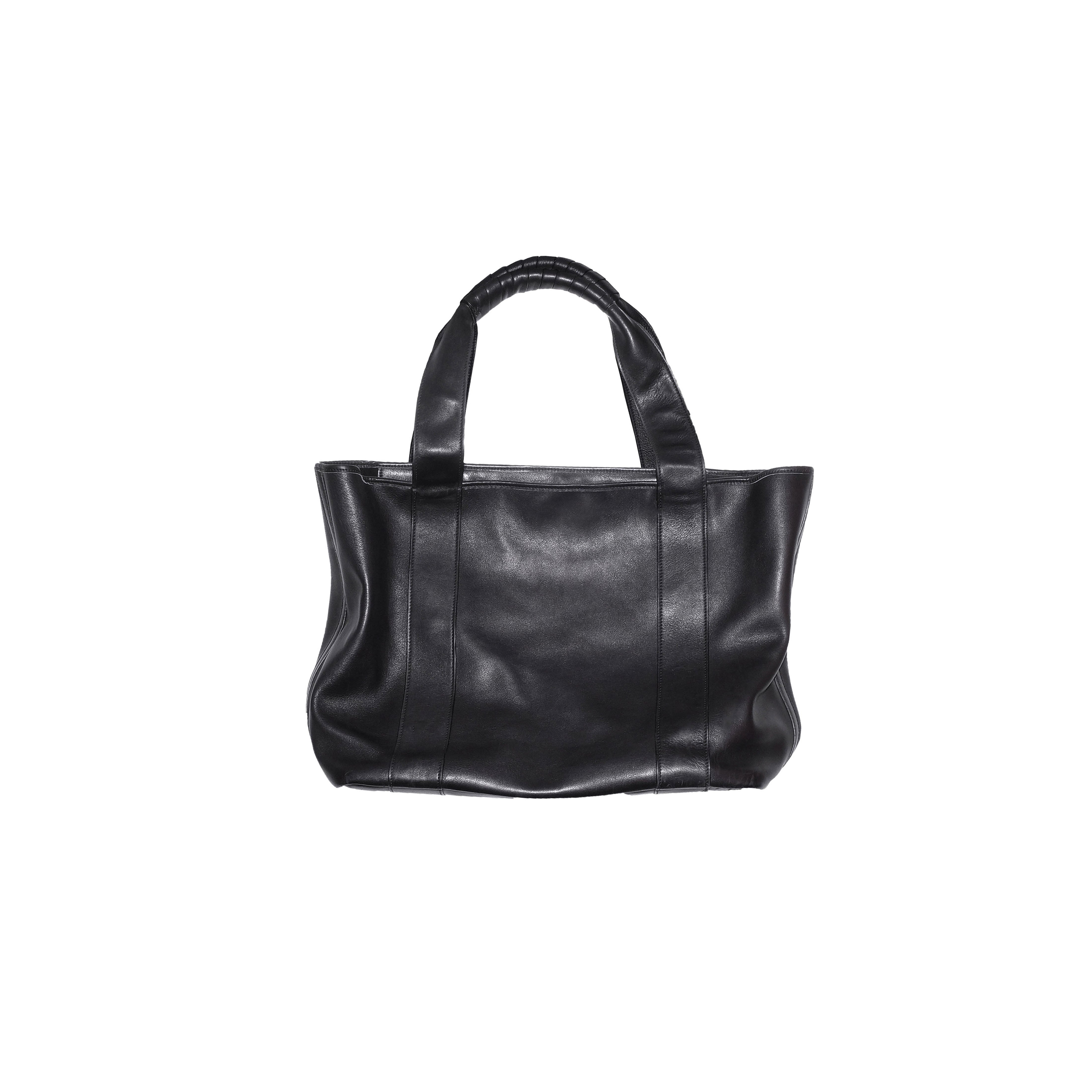 Shiro Unlined Tote Black