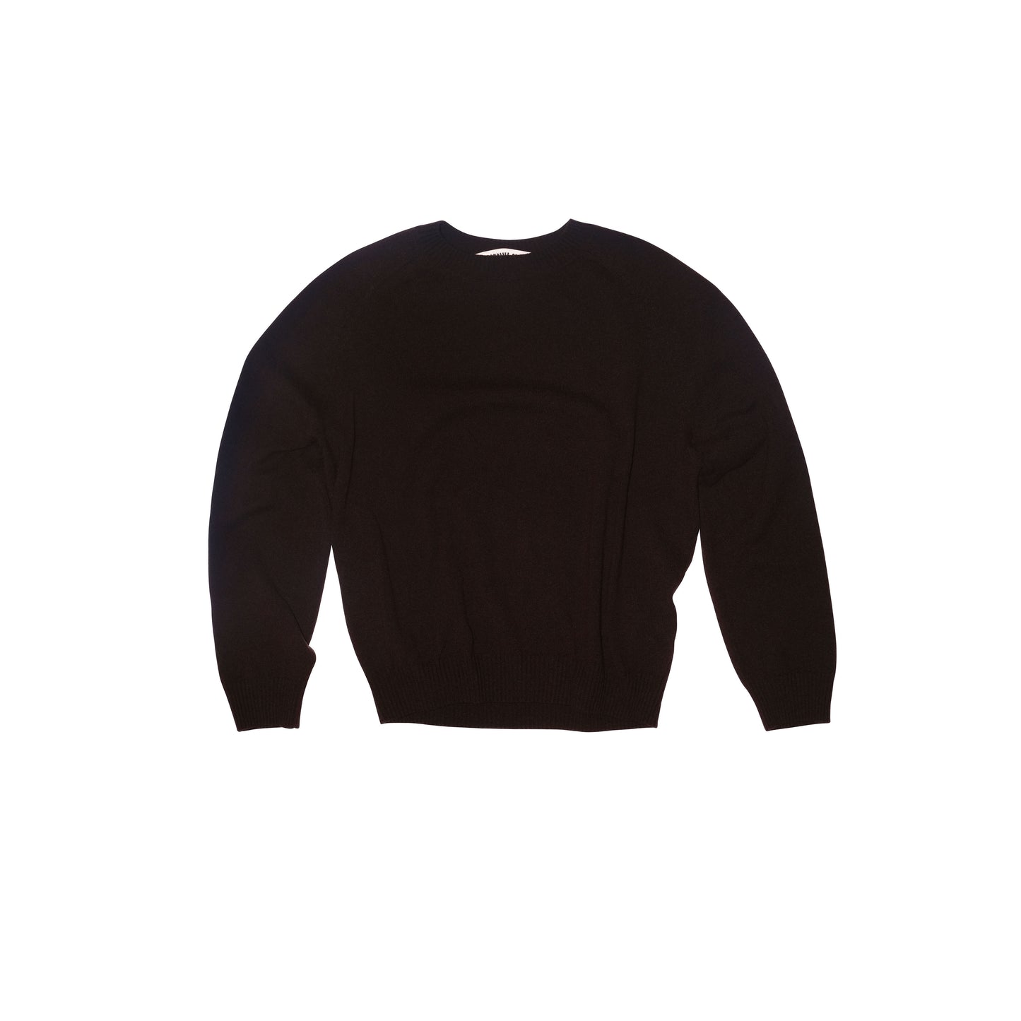 Jack Crew Neck Cashmere Sweater Dark Chocolate Brown