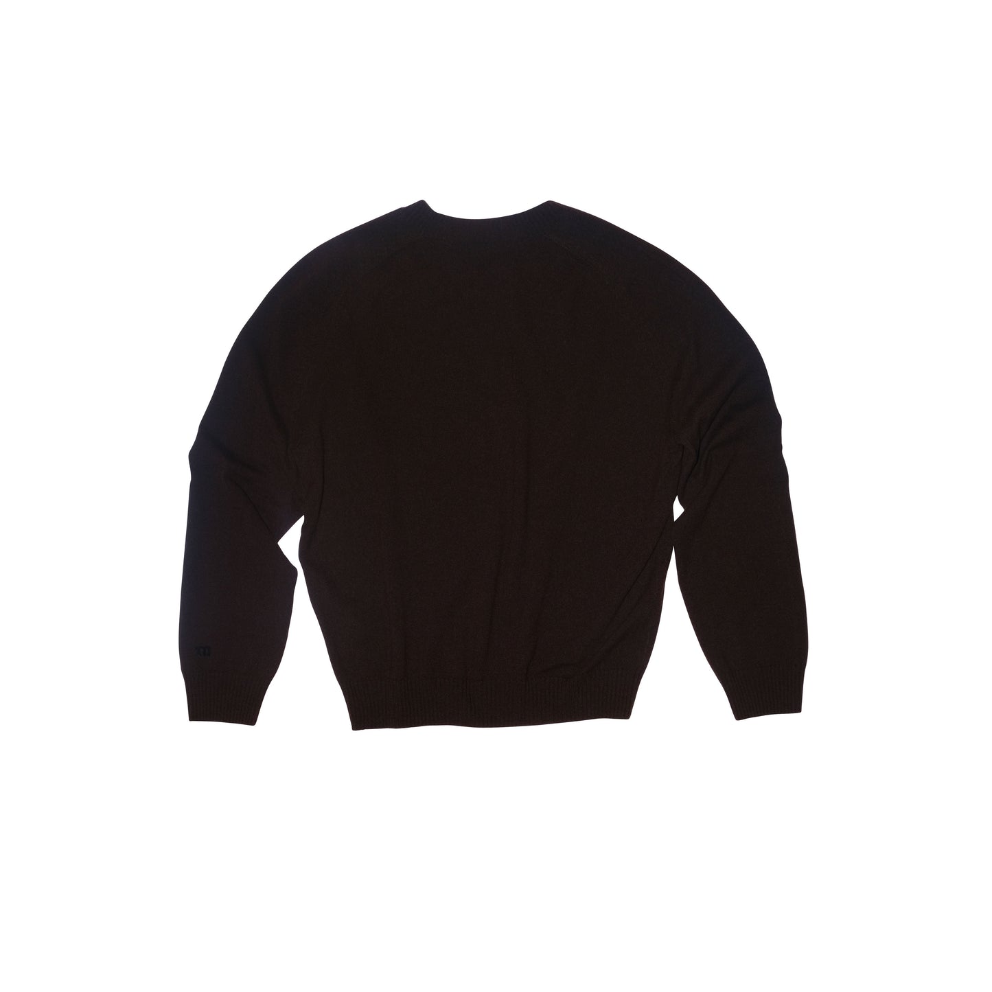 Jack Crew Neck Cashmere Sweater Dark Chocolate Brown