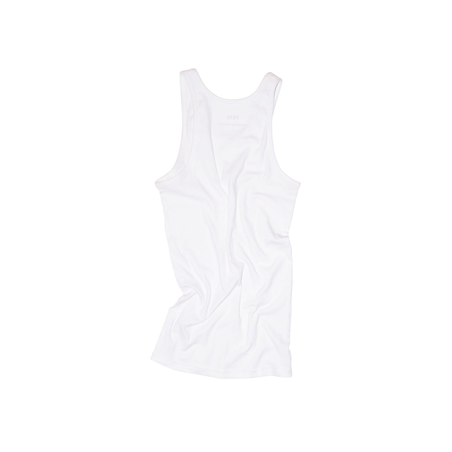 Francis Jersey Rib Tank Top White