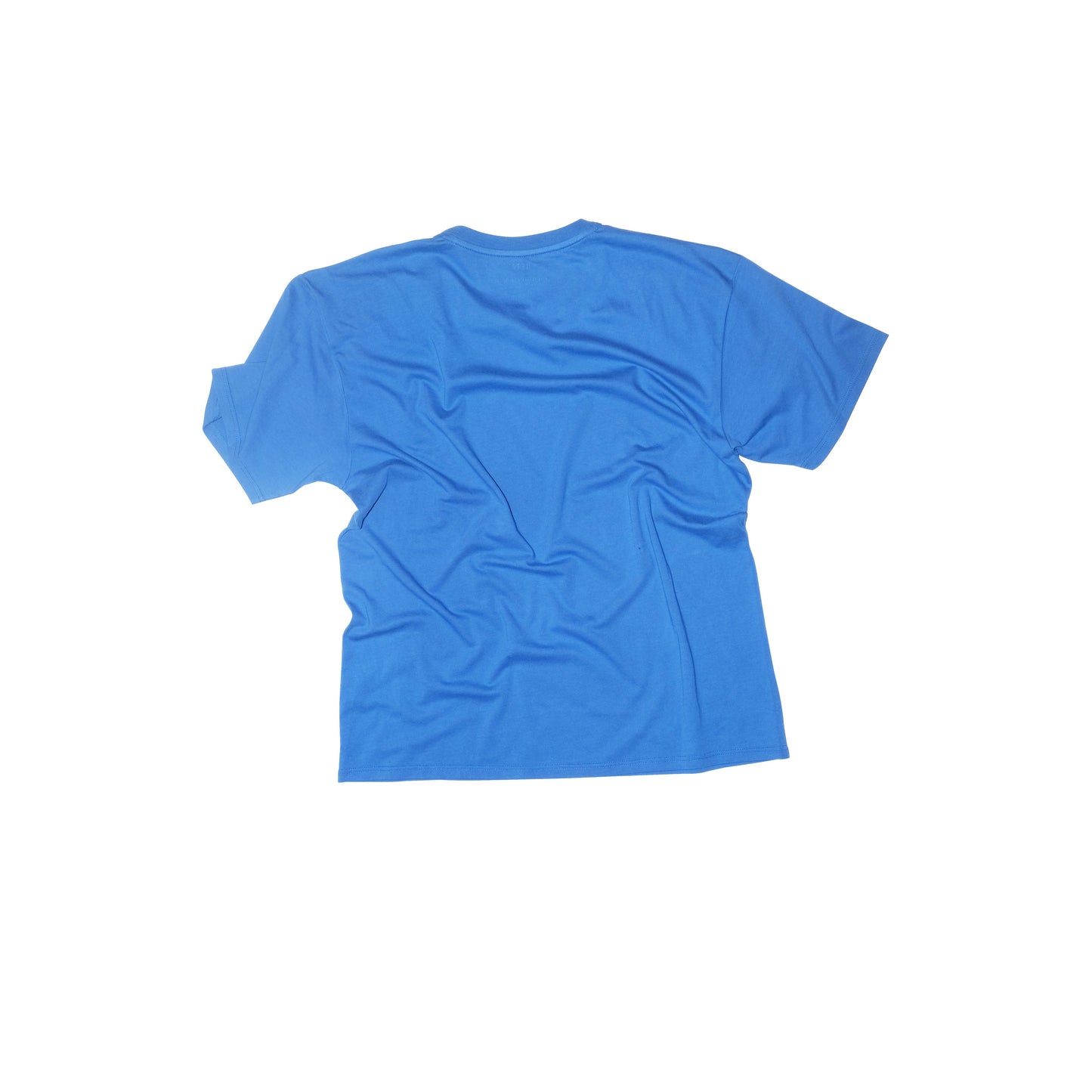 Peter Jersey Cotton T Shirt Meta Blue