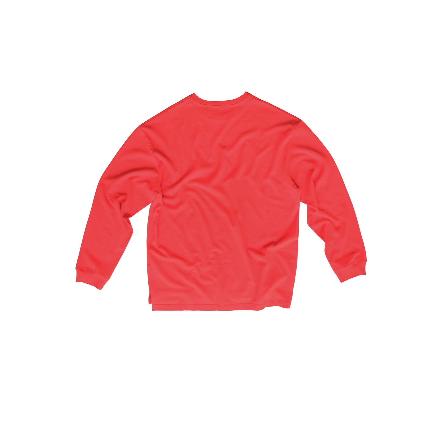 Robert Long Sleeve Cotton T Shirt Red