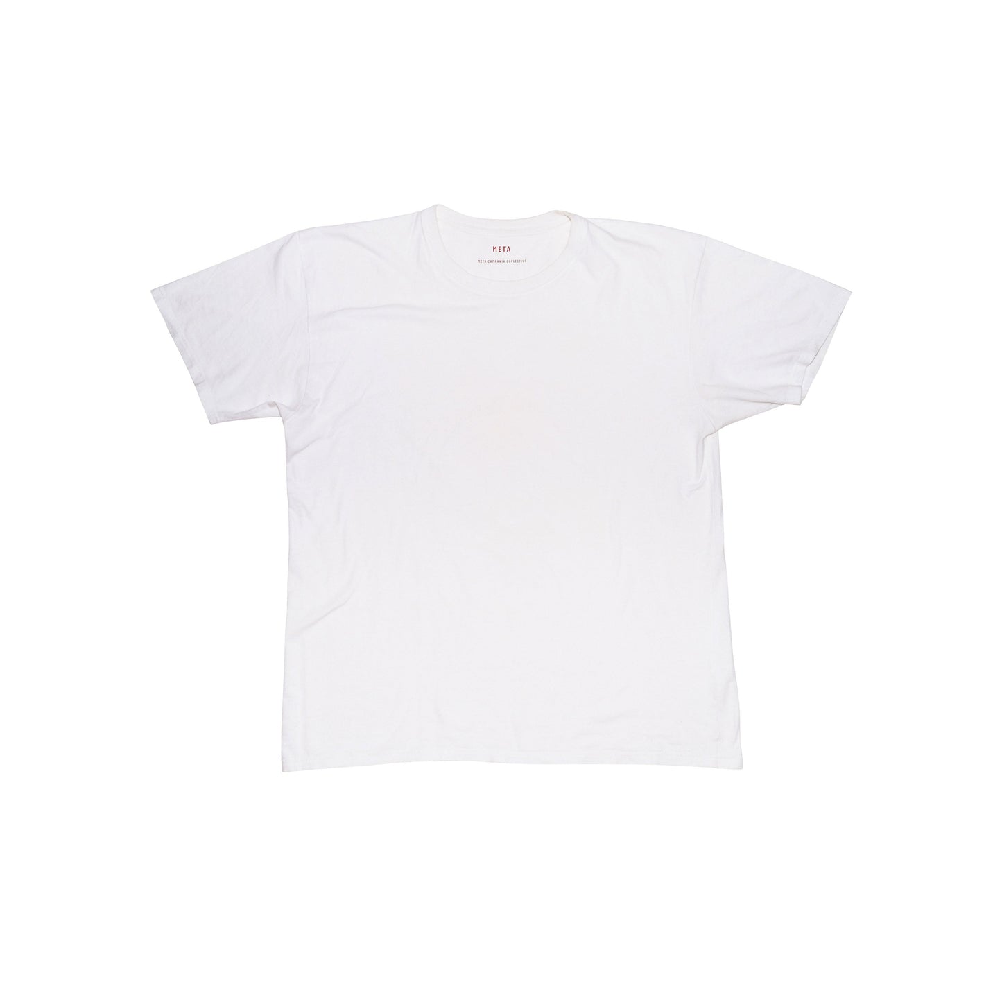 Peter Jersey Cotton T Shirt White