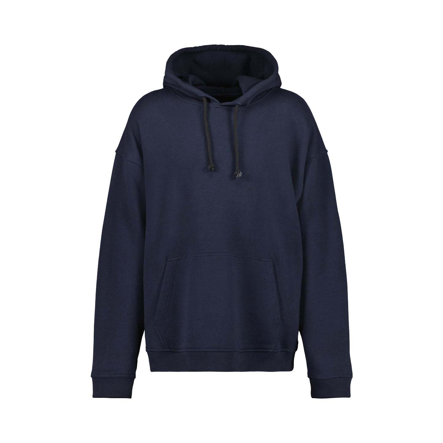 Joseph Jersey Cotton Hoodie Midnight Blue