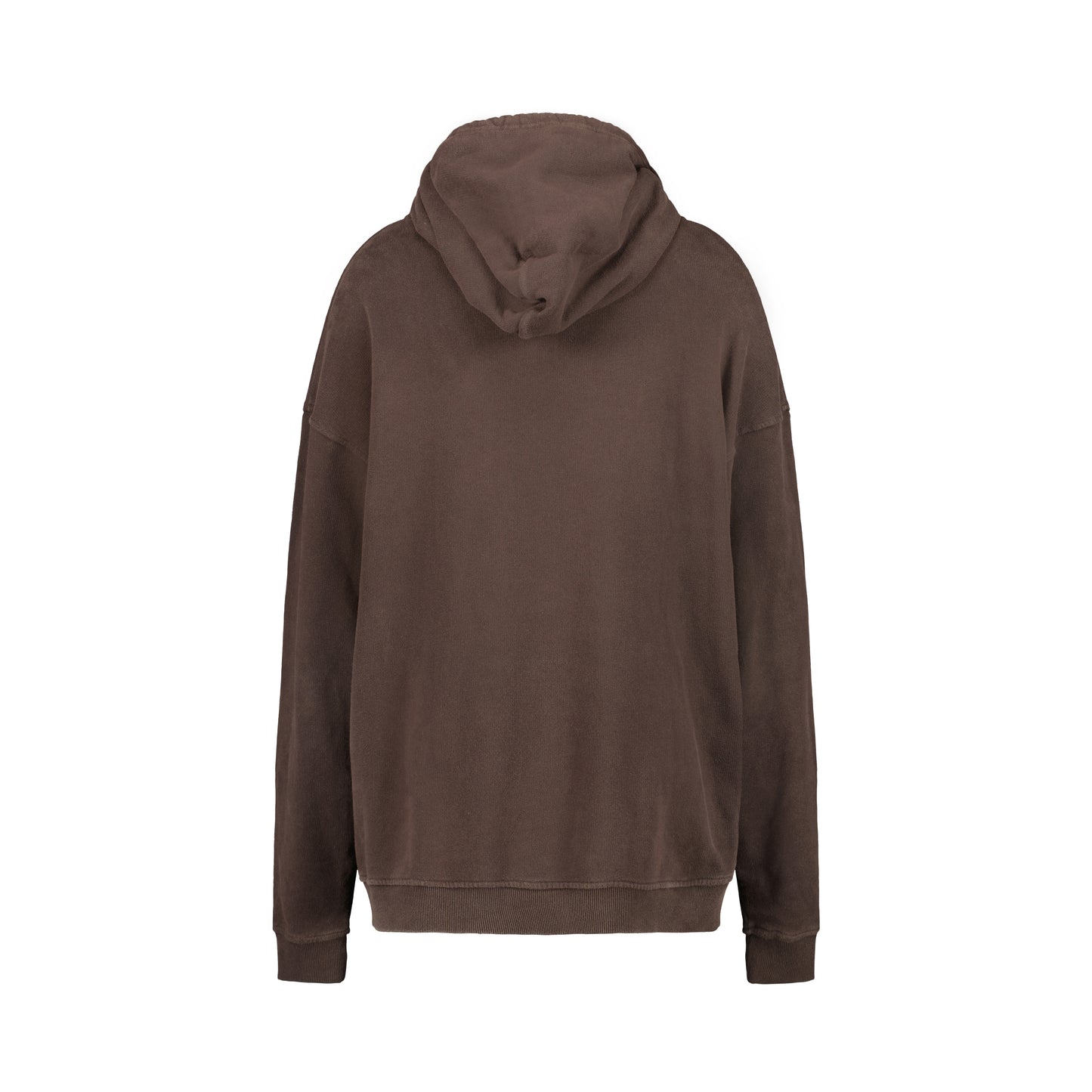 Joseph Jersey Cotton Hoodie Dark Chocolate Brown