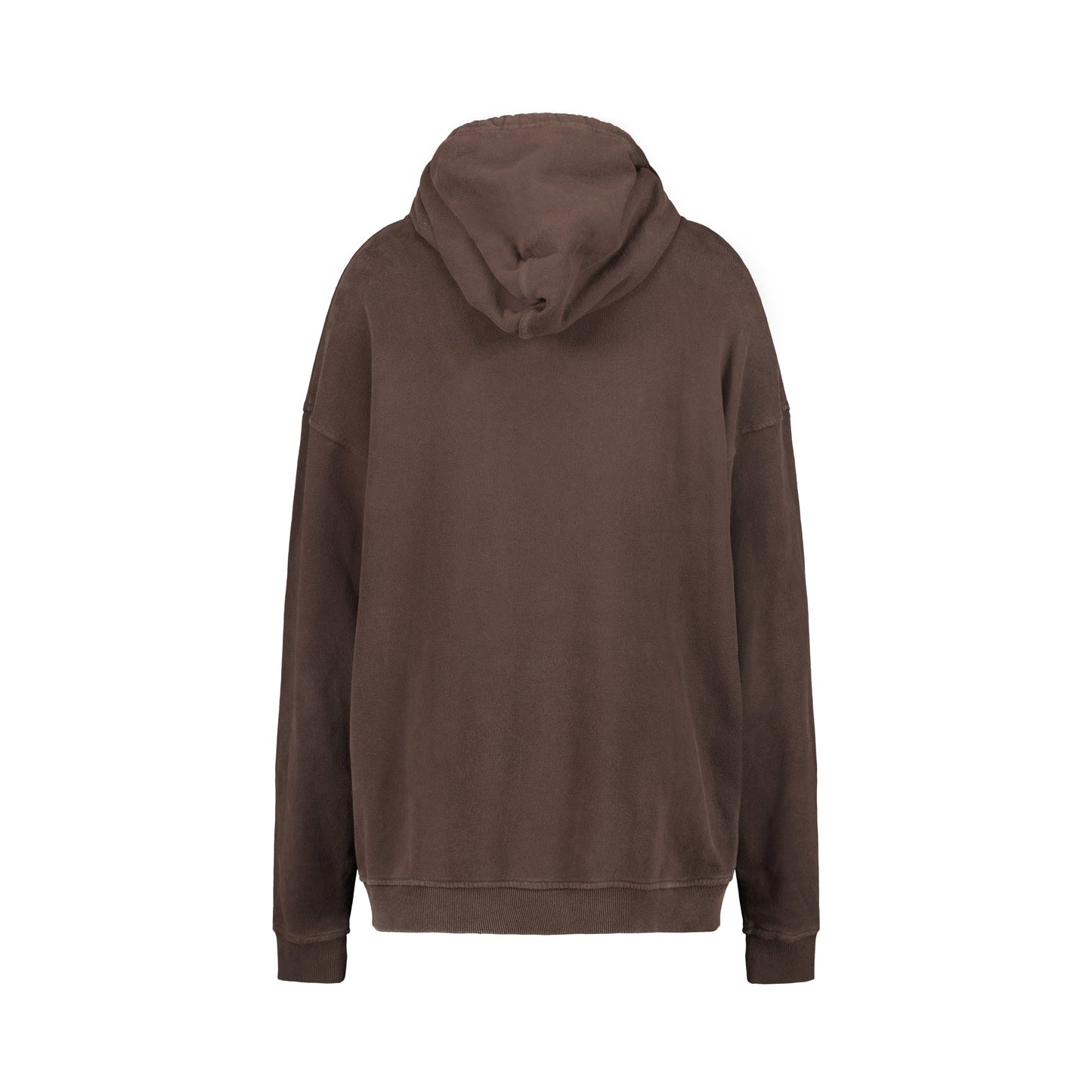 Joseph Jersey Cotton Hoodie Dark Chocolate Brown
