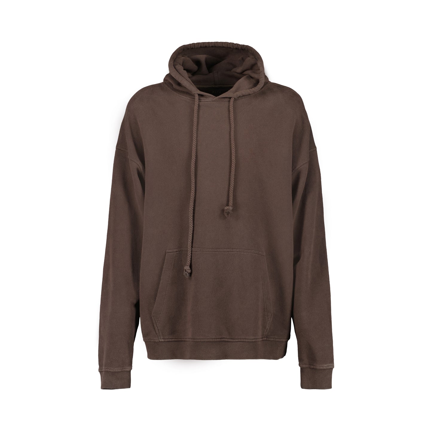 Joseph Jersey Cotton Hoodie Dark Chocolate Brown