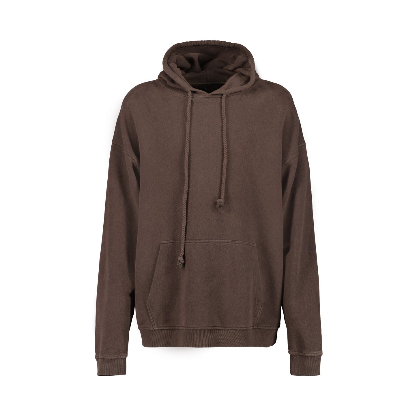 Joseph Jersey Cotton Hoodie Dark Chocolate Brown