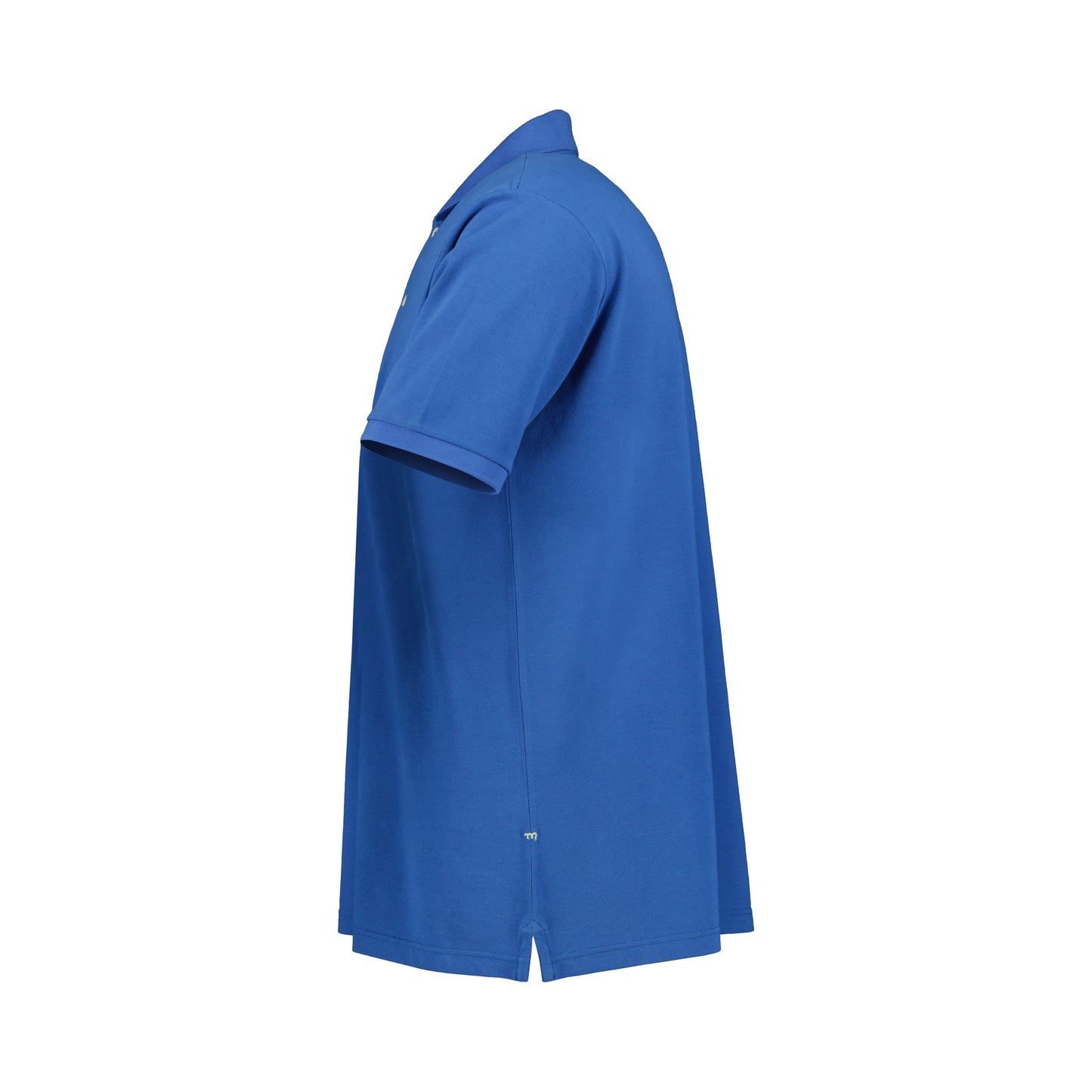Frank Jersey Cotton Piquet Polo Meta Blue