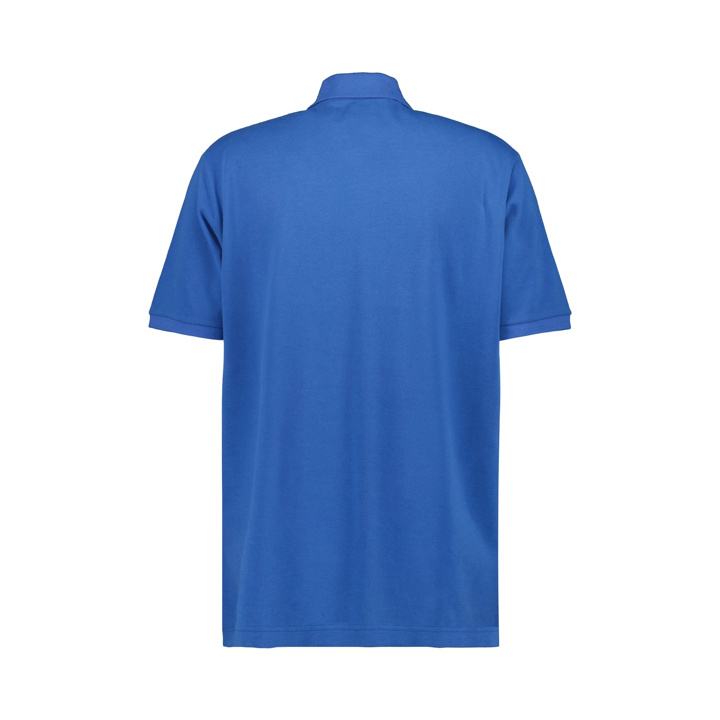 Frank Jersey Cotton Piquet Polo Meta Blue