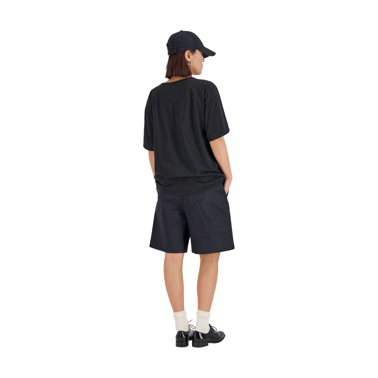 Nat Jersey Cotton Surfer T Shirt Black