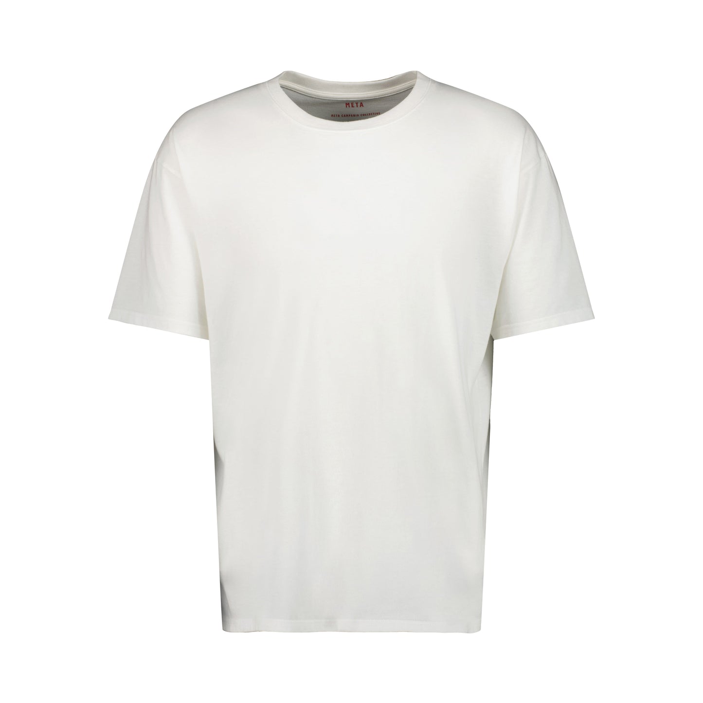 Peter Jersey Cotton T Shirt White