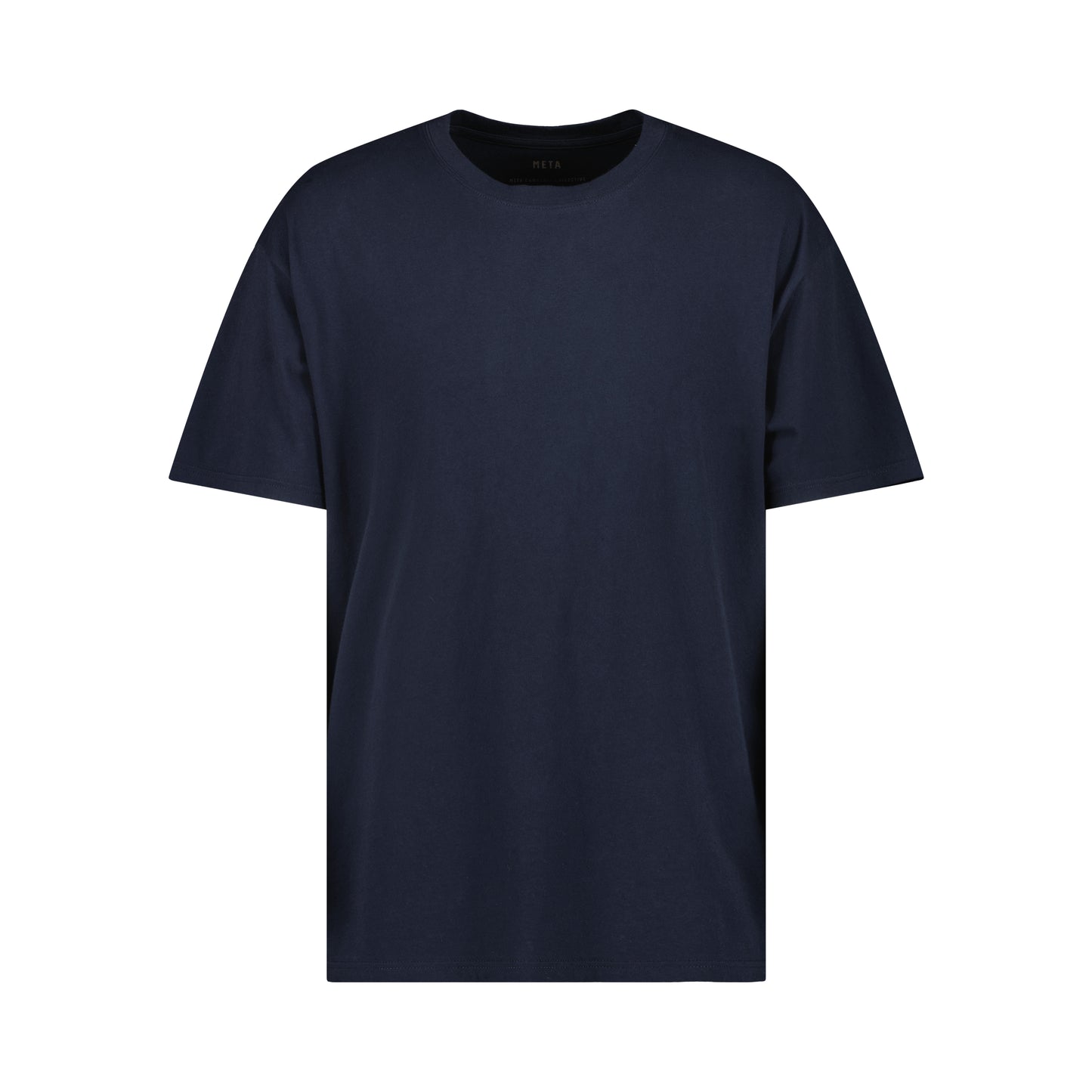 Peter Jersey Cotton T Shirt Midnight Blue