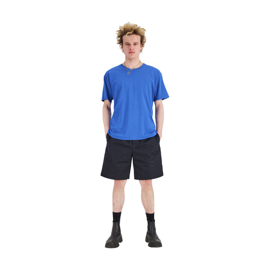 Peter Jersey Cotton T Shirt Meta Blue