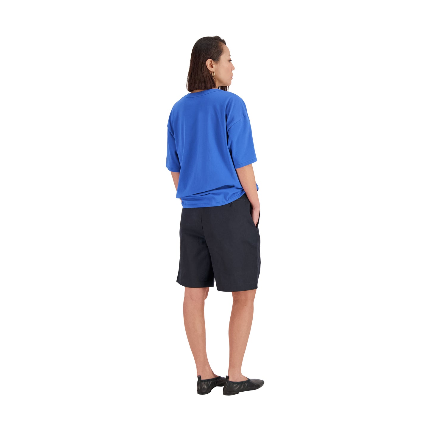 Peter Jersey Cotton T Shirt Meta Blue