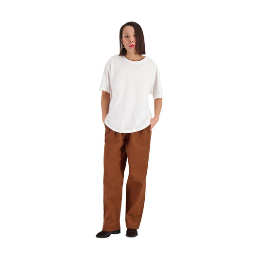 Peter Jersey Cotton T Shirt White
