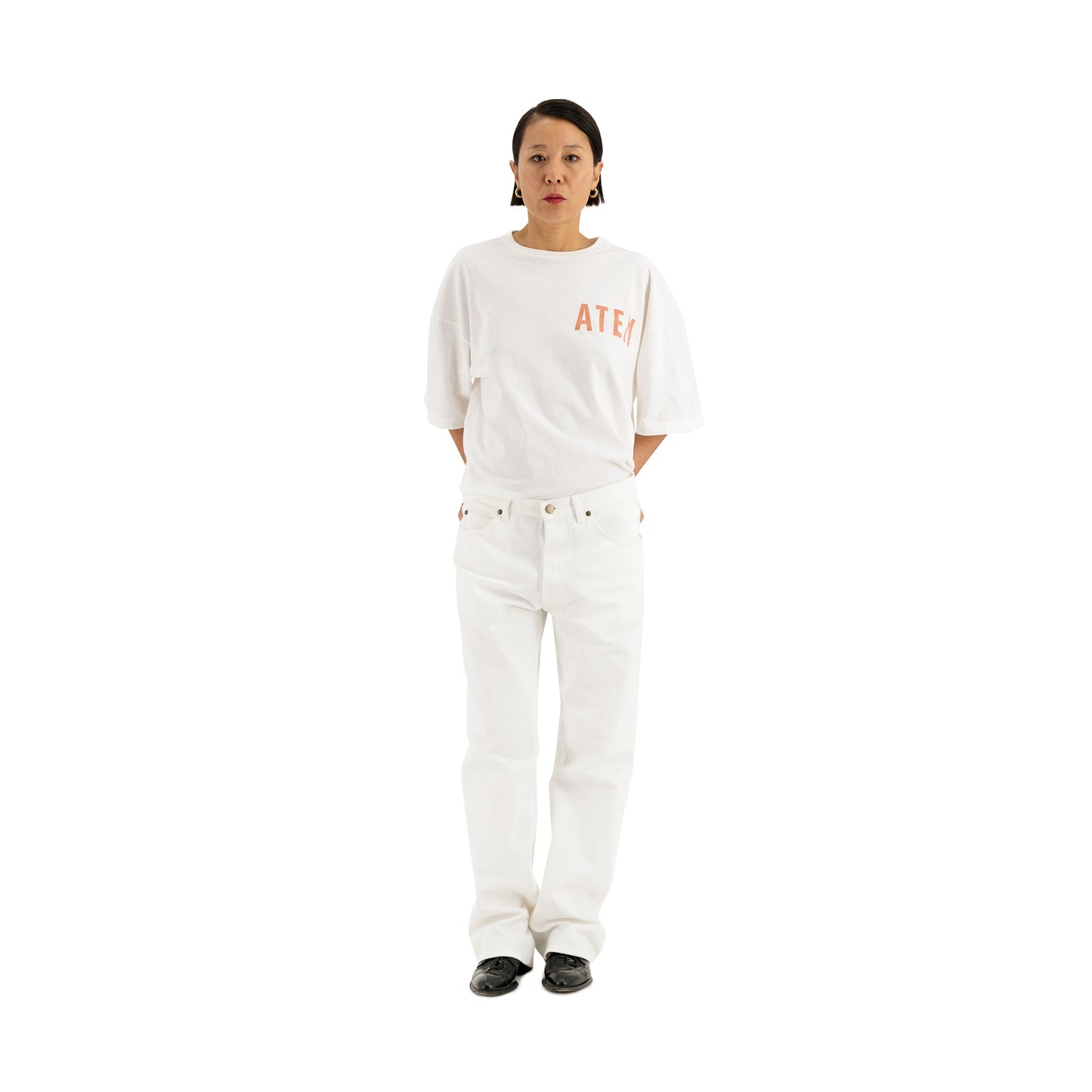 Chad 5 Pocket Denim White