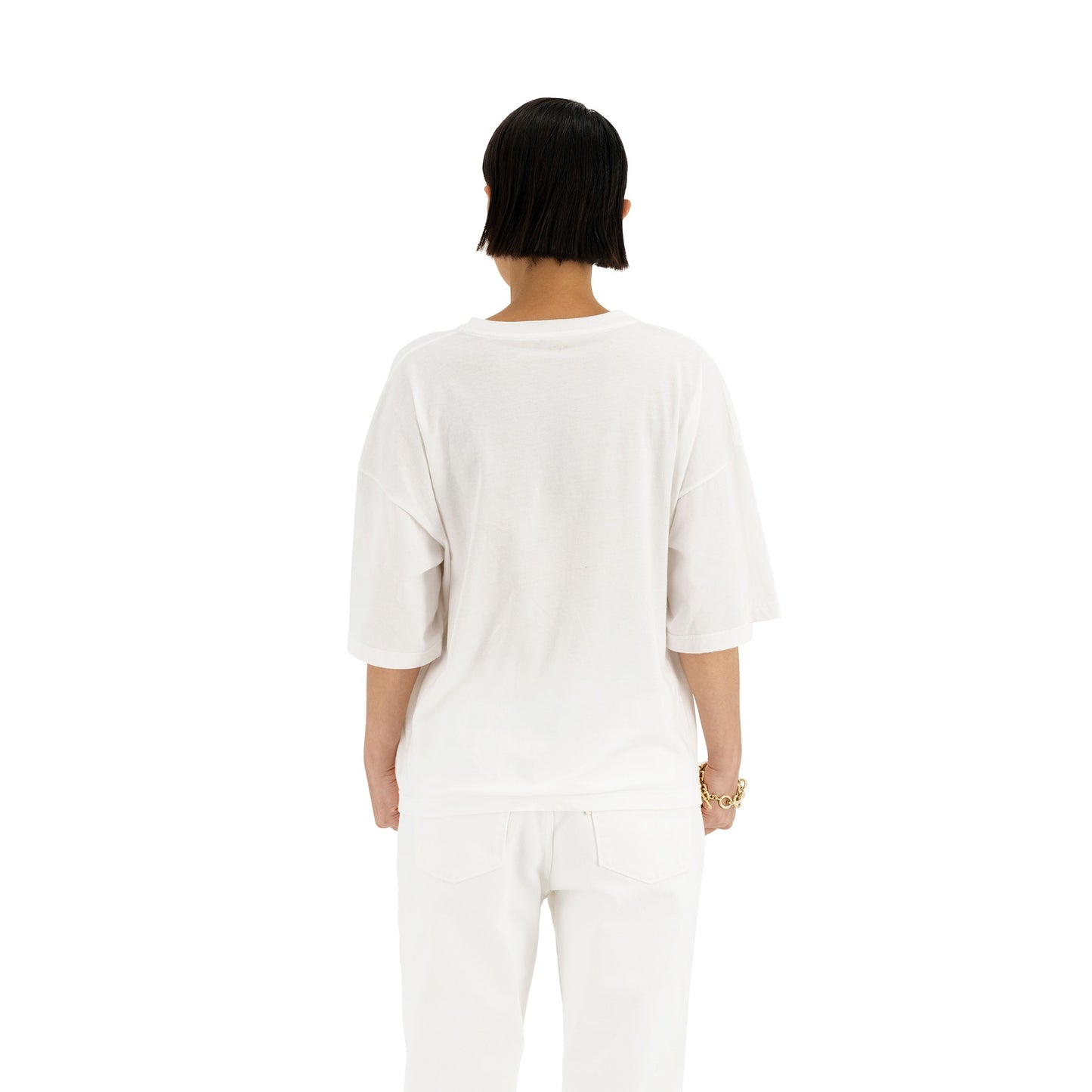 Chad 5 Pocket Denim White