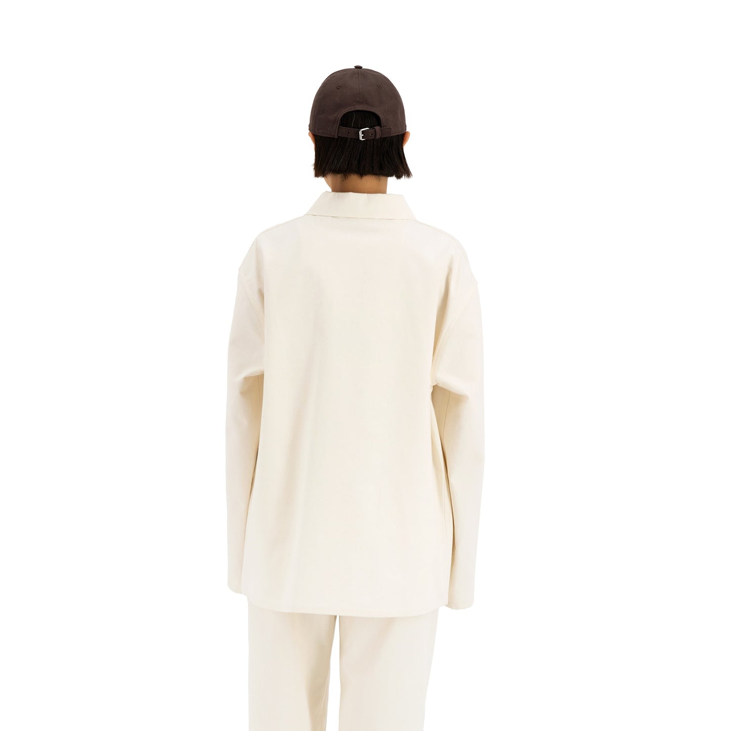 Bill Unlined Workwear Jacket Natural White