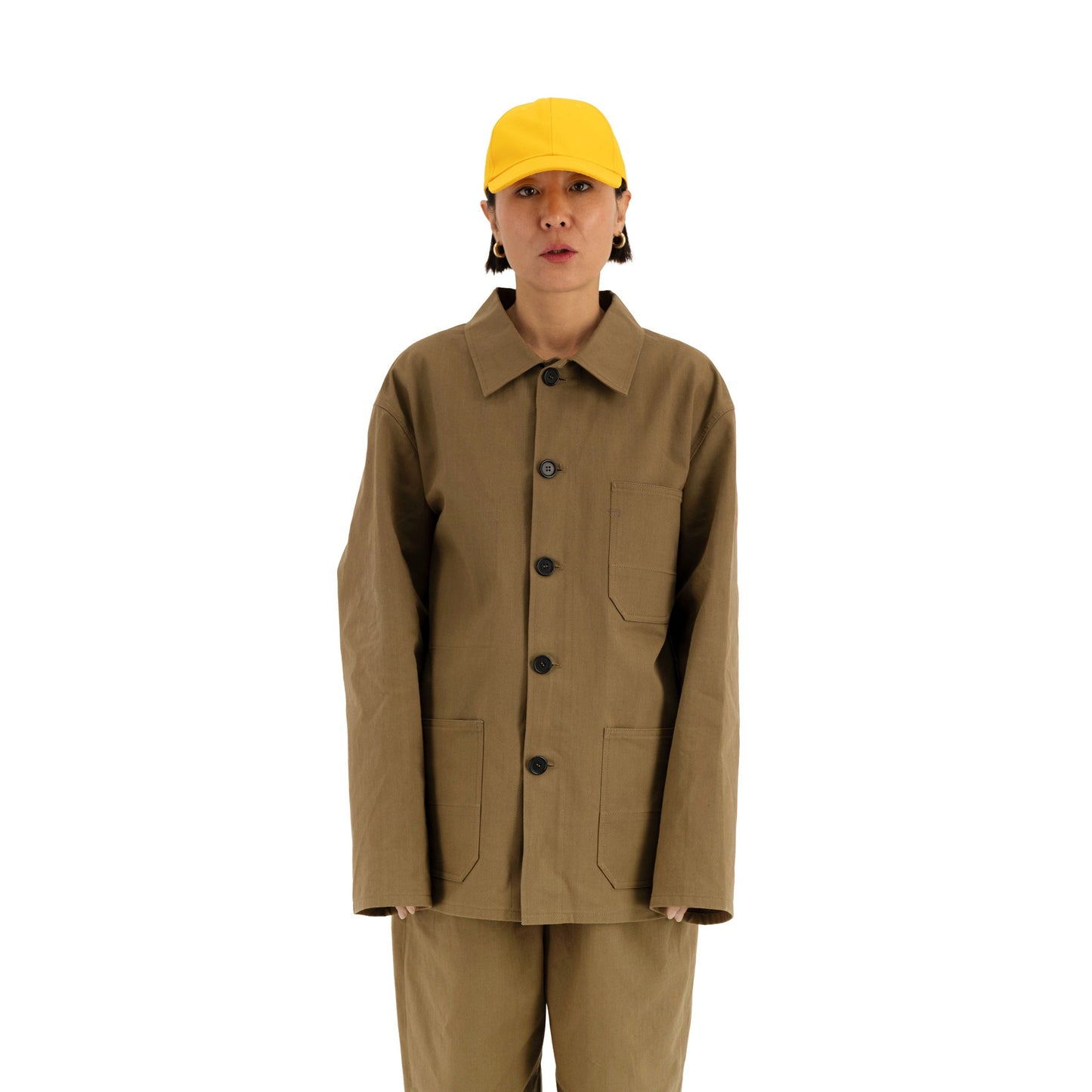 Bill Unlined Workwear Jacket Beige