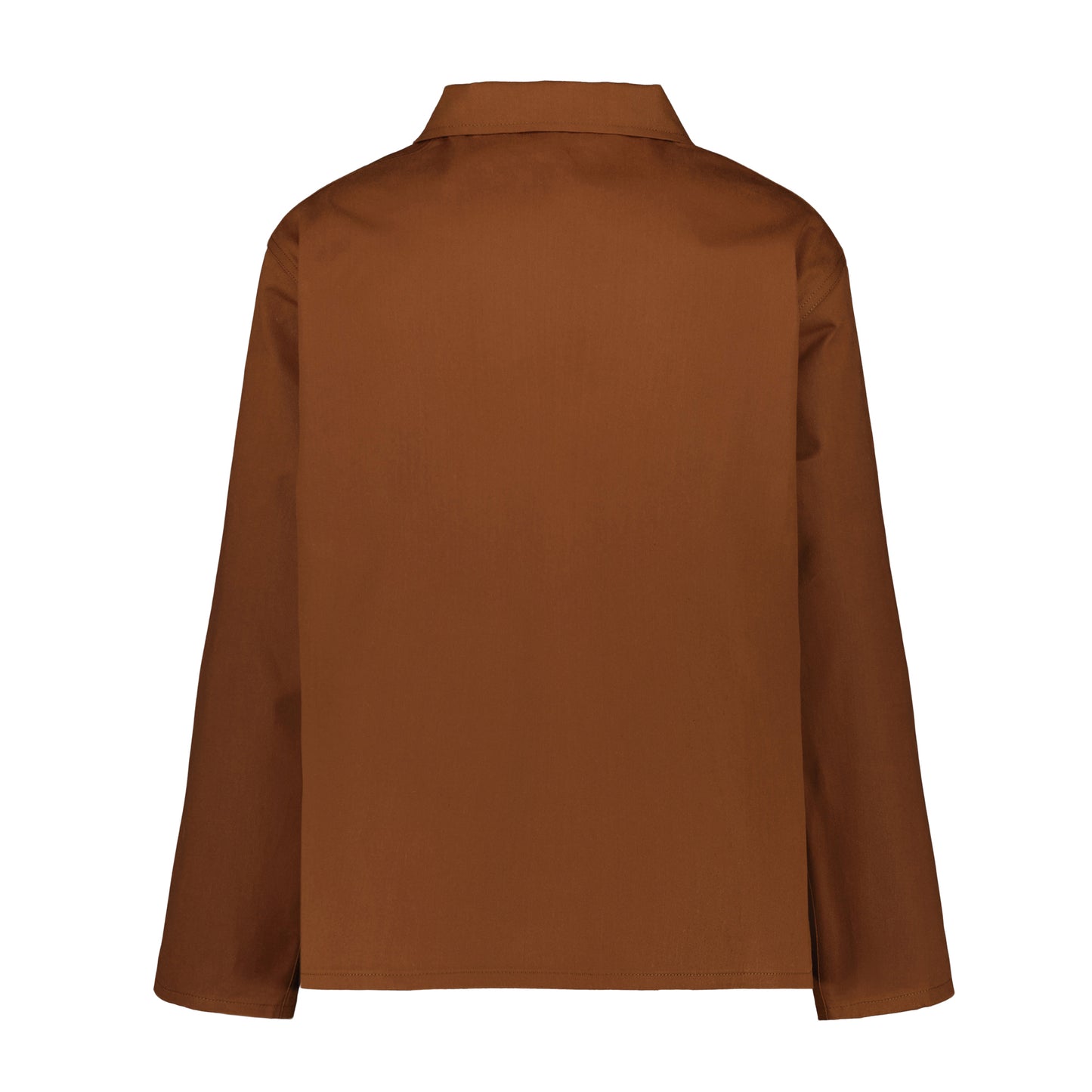 Bill Unlined Workwear Jacket Rust Brown