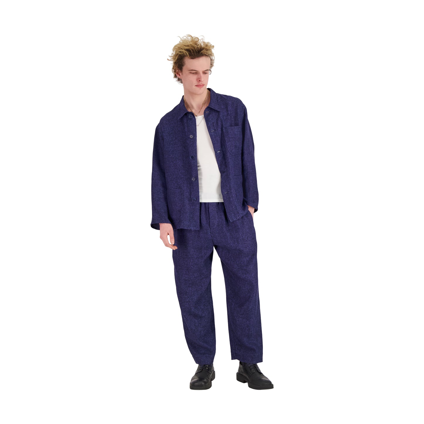 Bill Unlined Workwear Jacket Midnight Blue