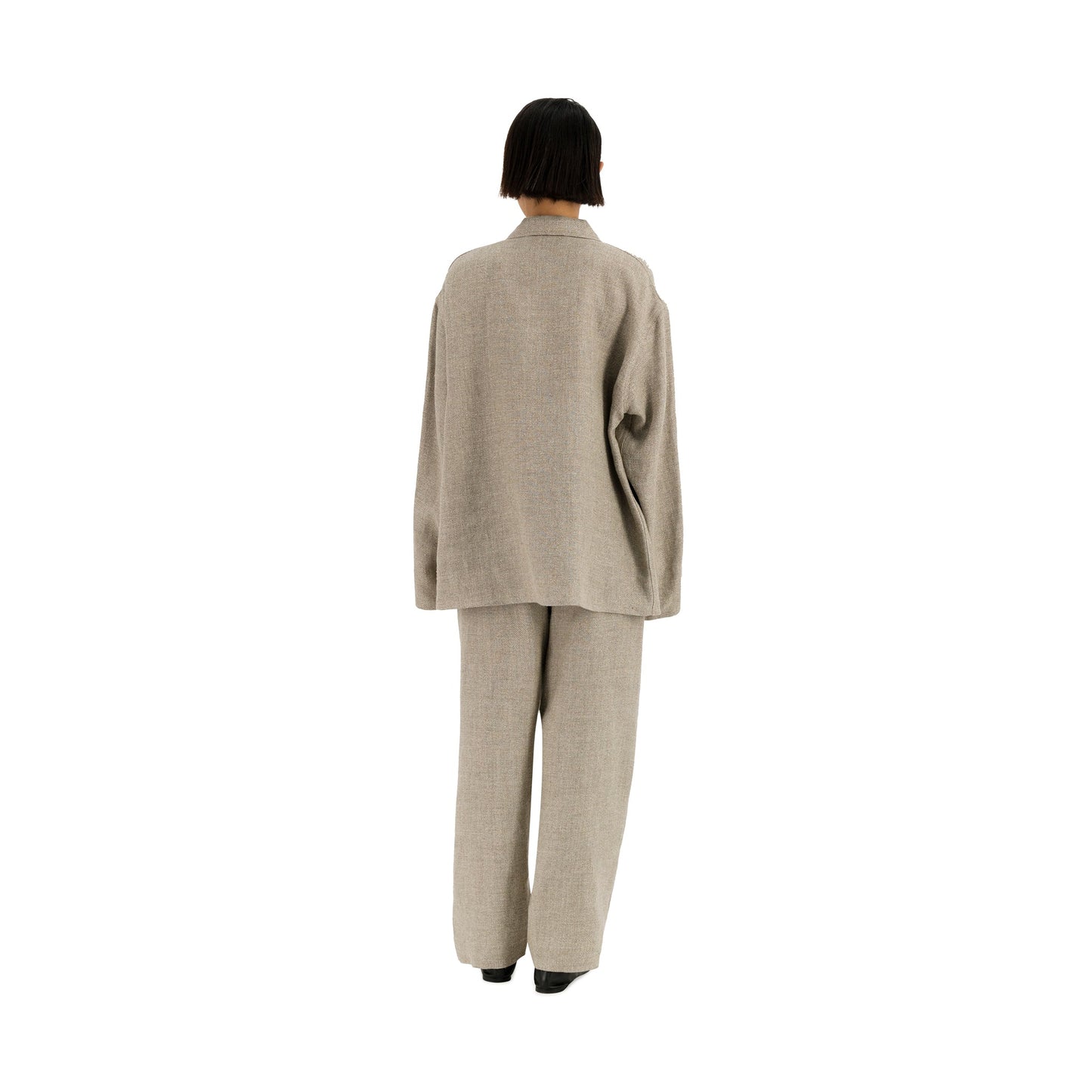 Bill Unlined Workwear Jacket Beige Grey