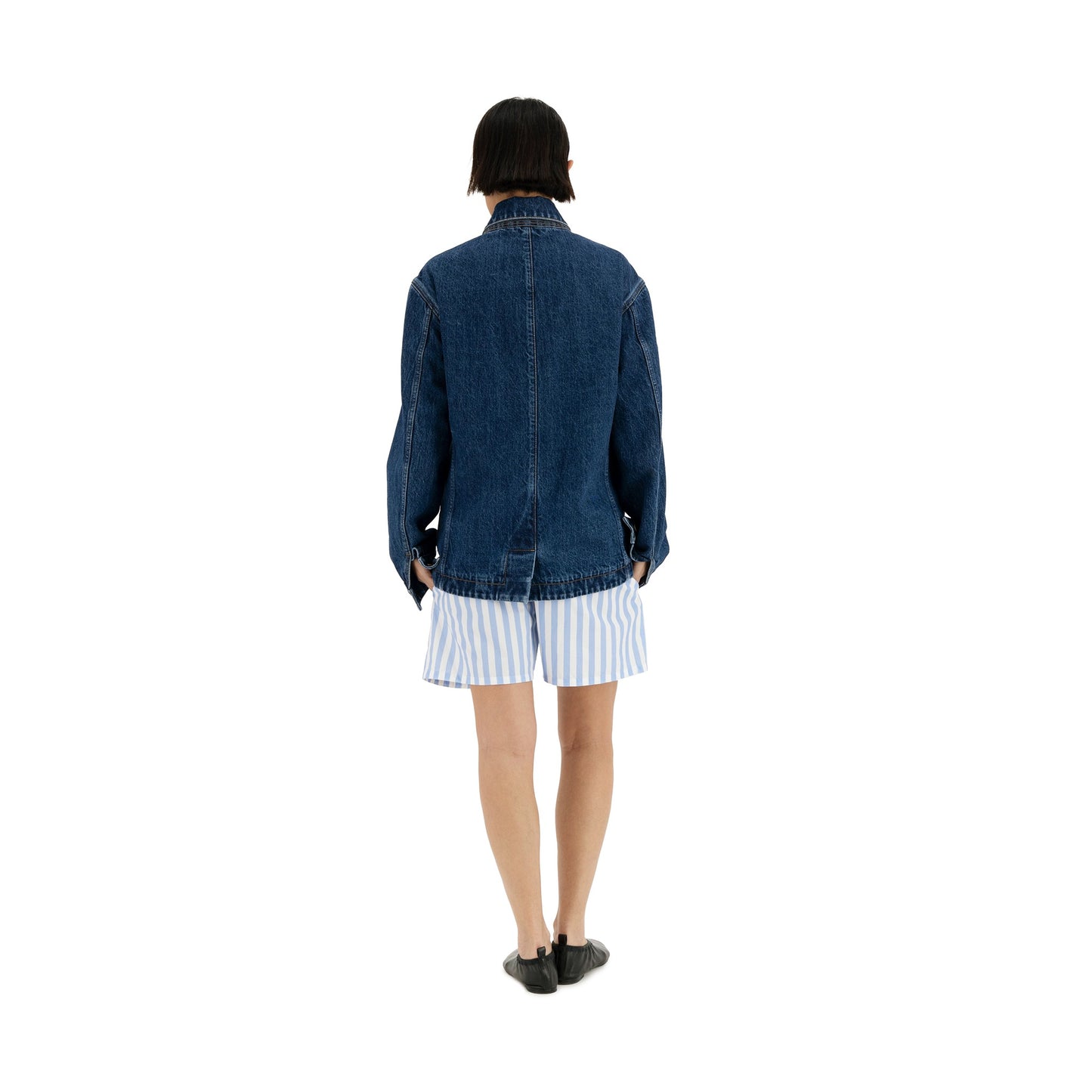 Julian Selflined Denim Shirt Jacket Blue