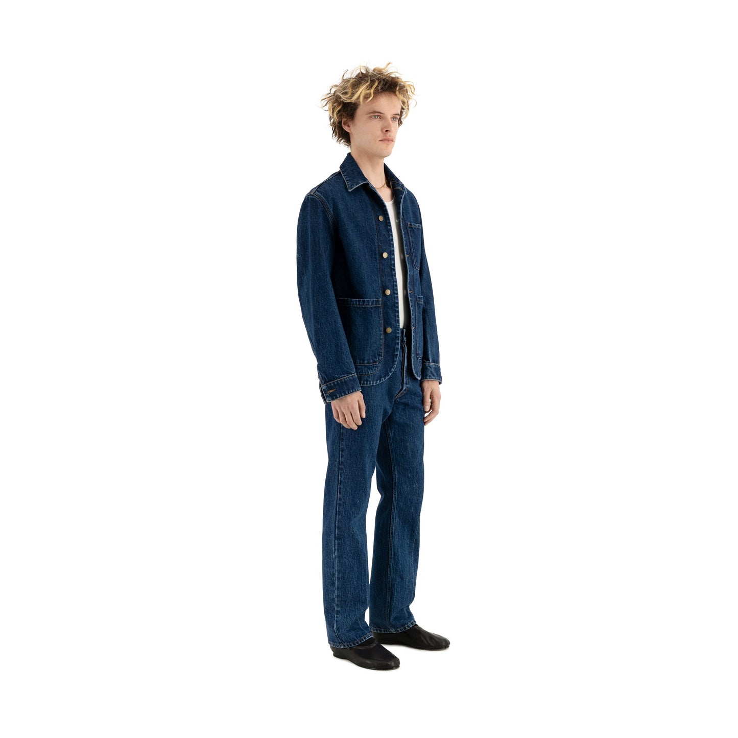 Julian Selflined Denim Shirt Jacket Blue