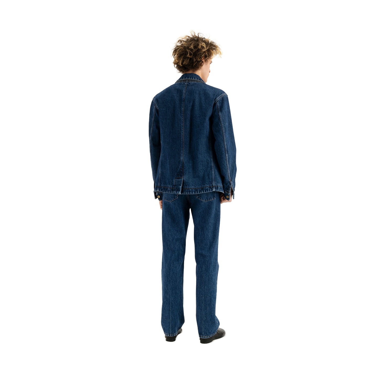Julian Selflined Denim Shirt Jacket Blue